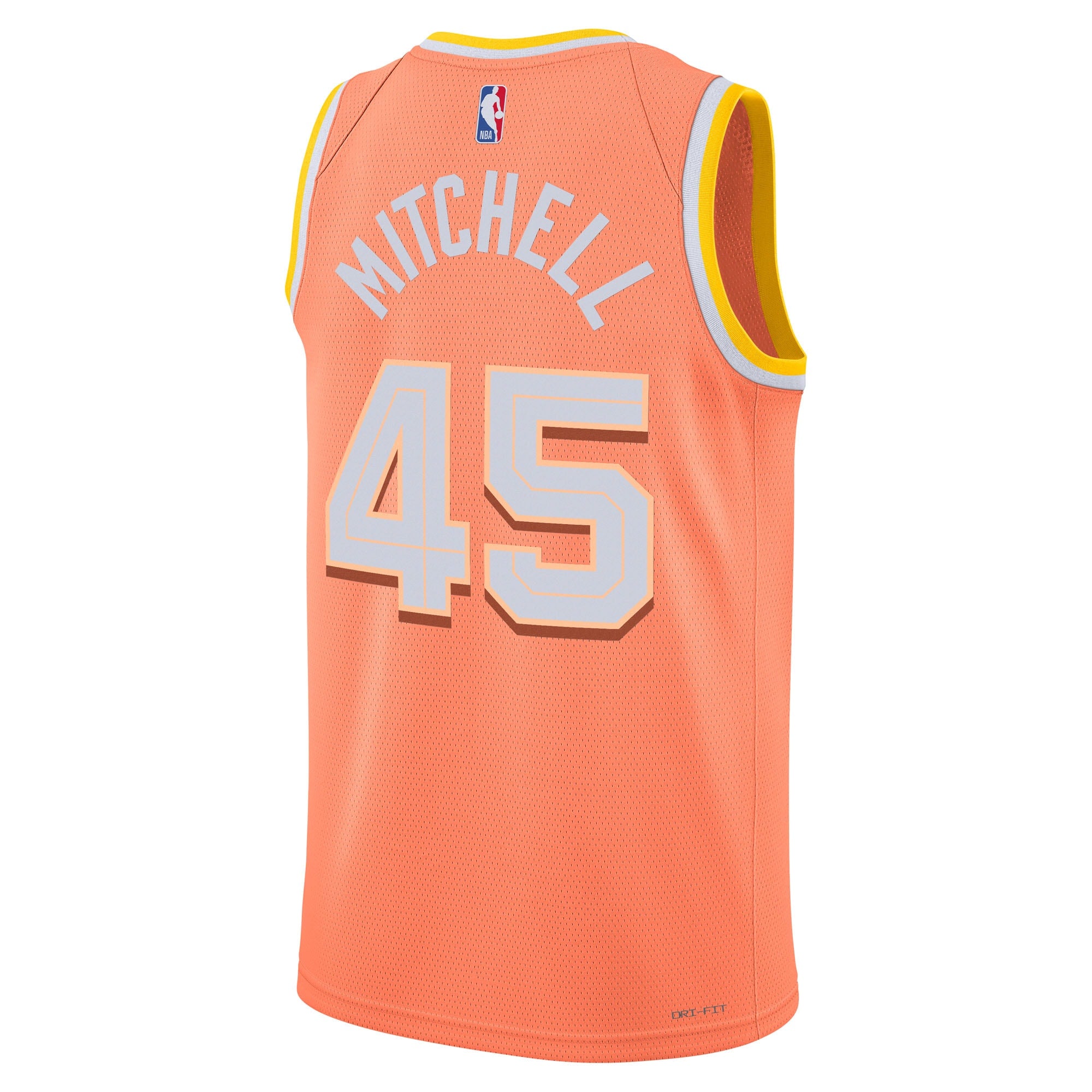Cleveland Cavaliers Nike 2025/26 City Edition Swingman Jersey - Orange - Donovan Mitchell - Unisex NBA Team Jersey Basketball Fan Apparel