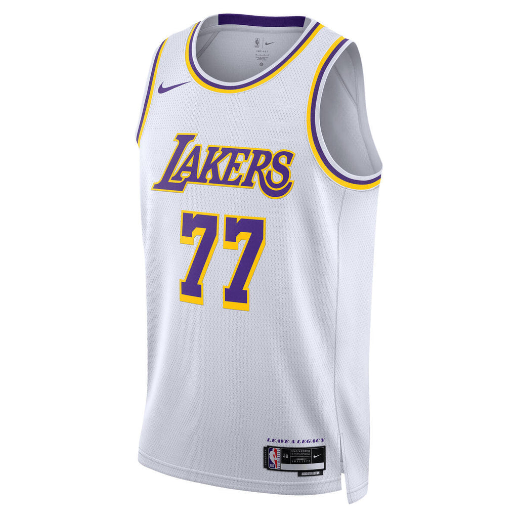 Los Angeles Lakers Nike Association Swingman Jersey - Luka Doncic - Unisex NBA Team Jersey Basketball Fan Apparel