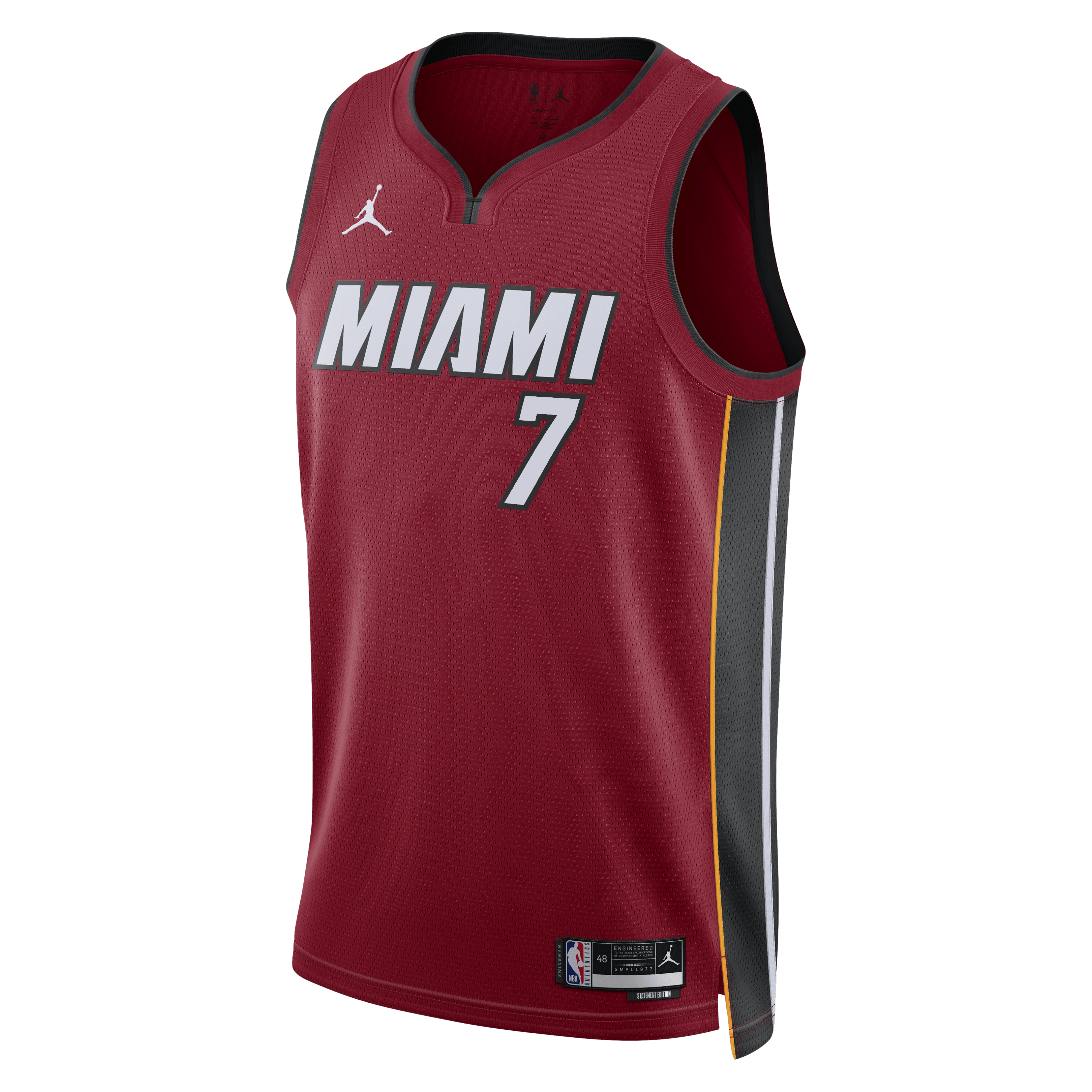 Miami Heat Jordan Brand Statement Edition Swingman Jersey - Red - Giannis Antetokounmpo - Unisex NBA Team Jersey Basketball Fan Apparel