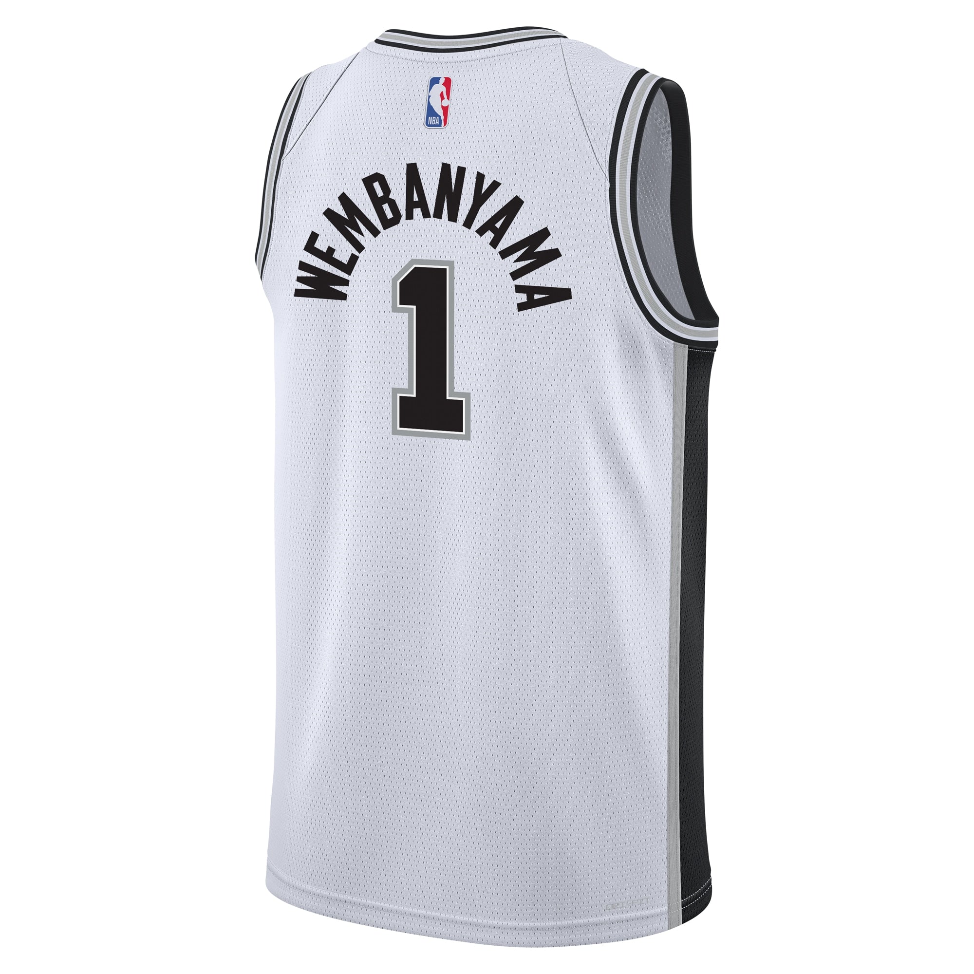 San Antonio Spurs Nike Association Swingman Jersey - Victor Wembanyama - Youth NBA Team Jersey Basketball Fan Apparel