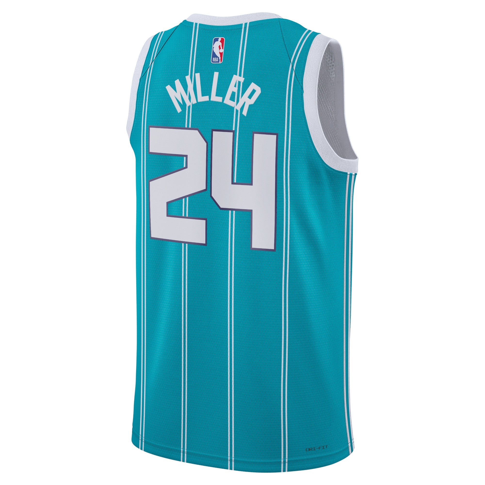 Charlotte Hornets Jordan Brand Icon Edition Swingman Jersey - Teal - Brandon Miller - Unisex NBA Team Jersey Basketball Fan Apparel