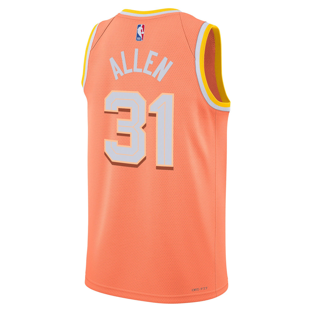 Cleveland Cavaliers Nike 2025/26 City Edition Swingman Jersey - Orange - Jarrett Allen - Unisex NBA Team Jersey Basketball Fan Apparel