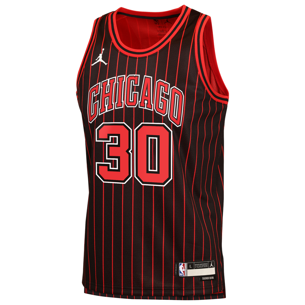 Chicago Bulls Jordan Brand Statement Edition Jersey - Black - Tre Jones - Youth NBA Team Jersey Basketball Fan Apparel