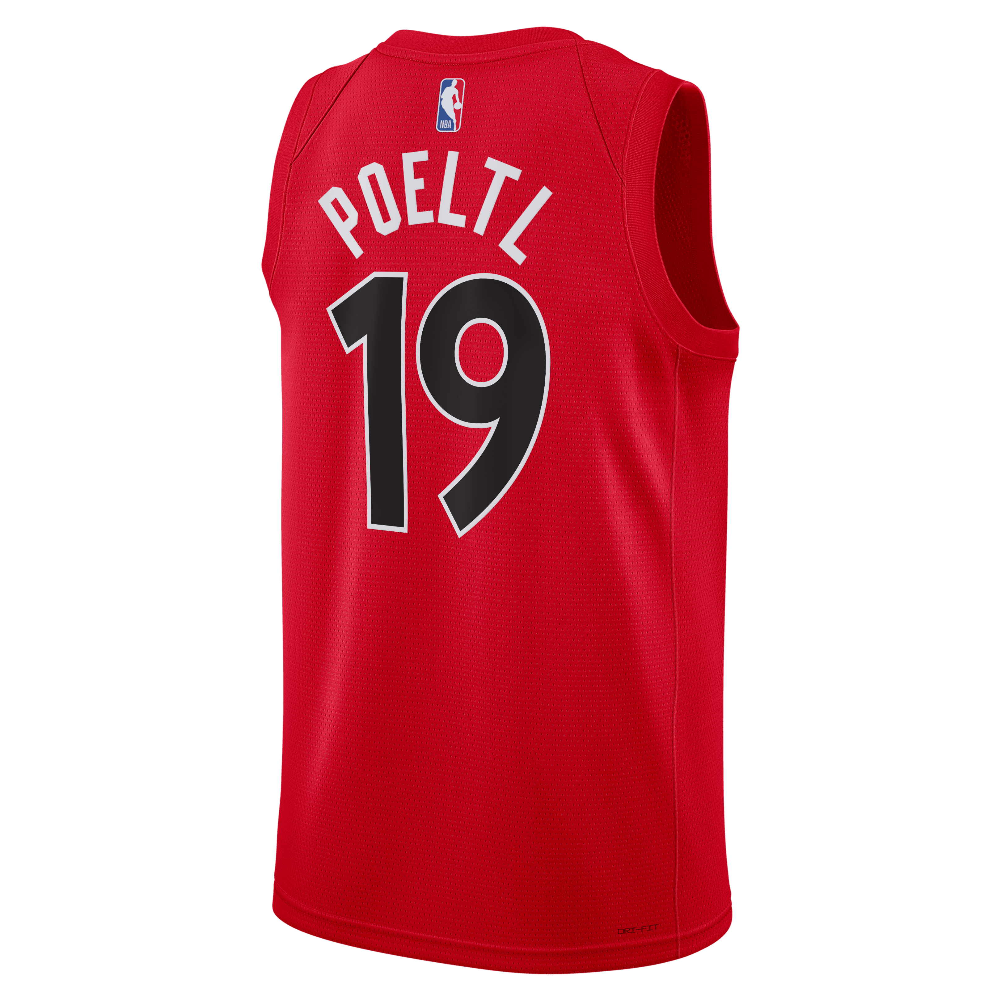 Toronto Raptors Nike Icon Edition Swingman Jersey - Red - Jakob Poeltl - Unisex NBA Team Jersey Basketball Fan Apparel