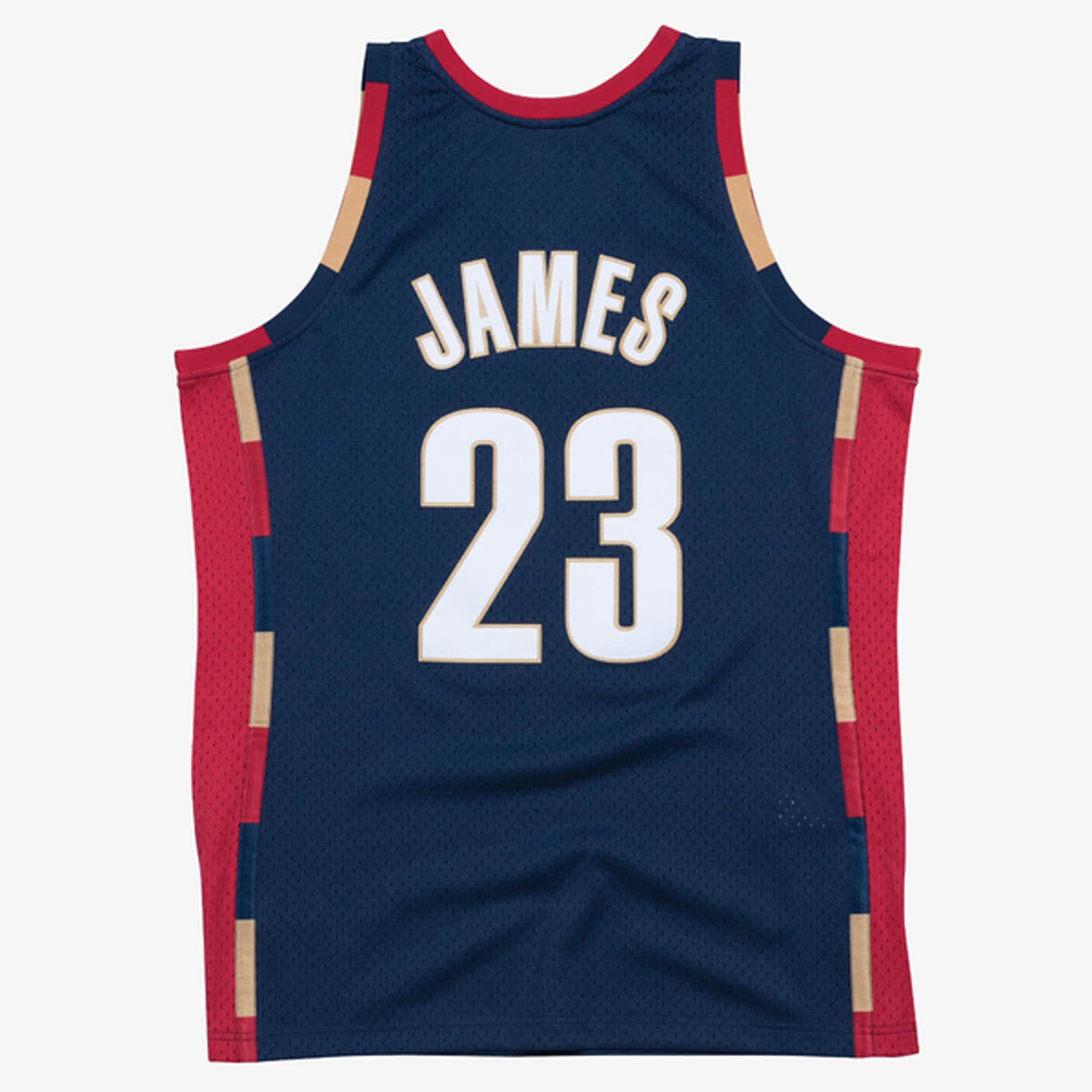 Cleveland Cavaliers Mitchell & Ness LeBron James 2008-09 Hardwood Classics Swingman Jersey - Navy - Men's NBA Team Jersey Basketball Fan Apparel