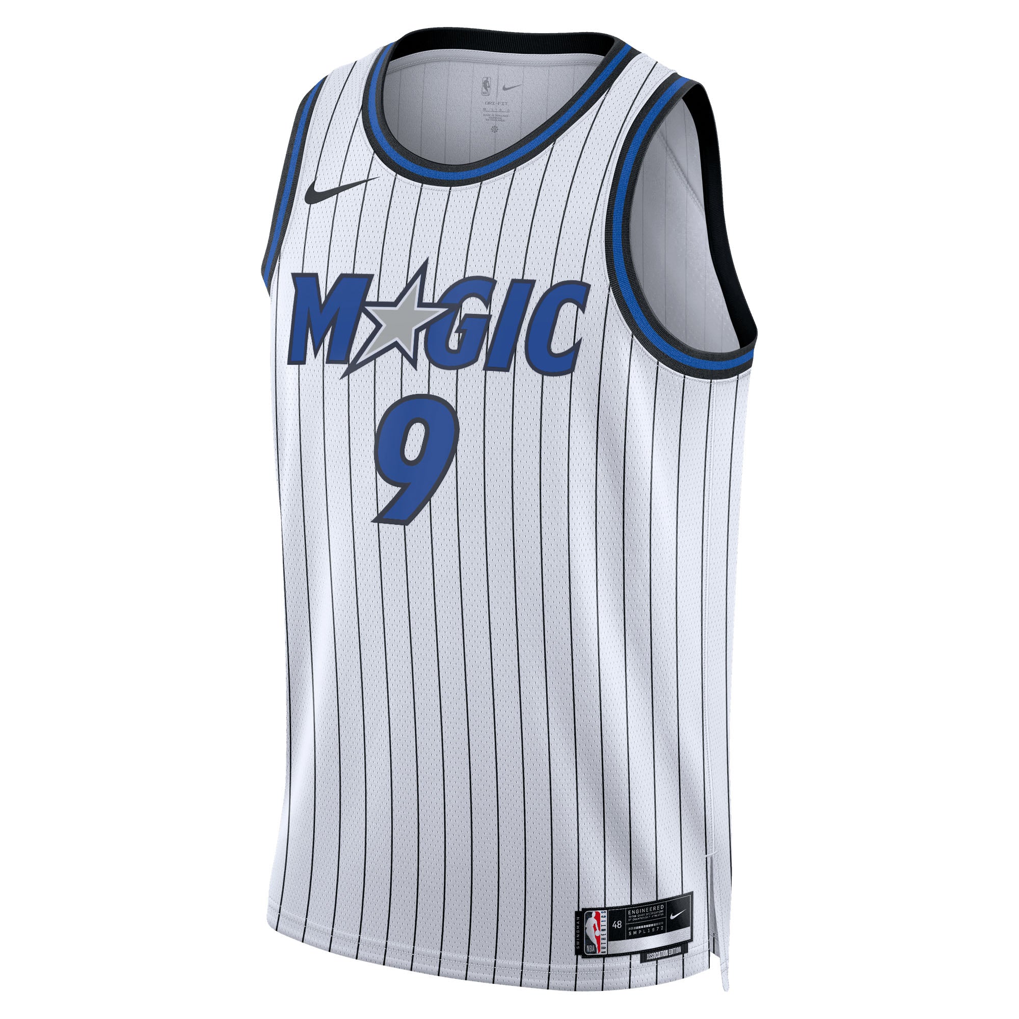 Orlando Magic Nike Replica Association Edition Swingman Jersey - White - Nikola Vučević - Unisex NBA Team Jersey Basketball Fan Apparel