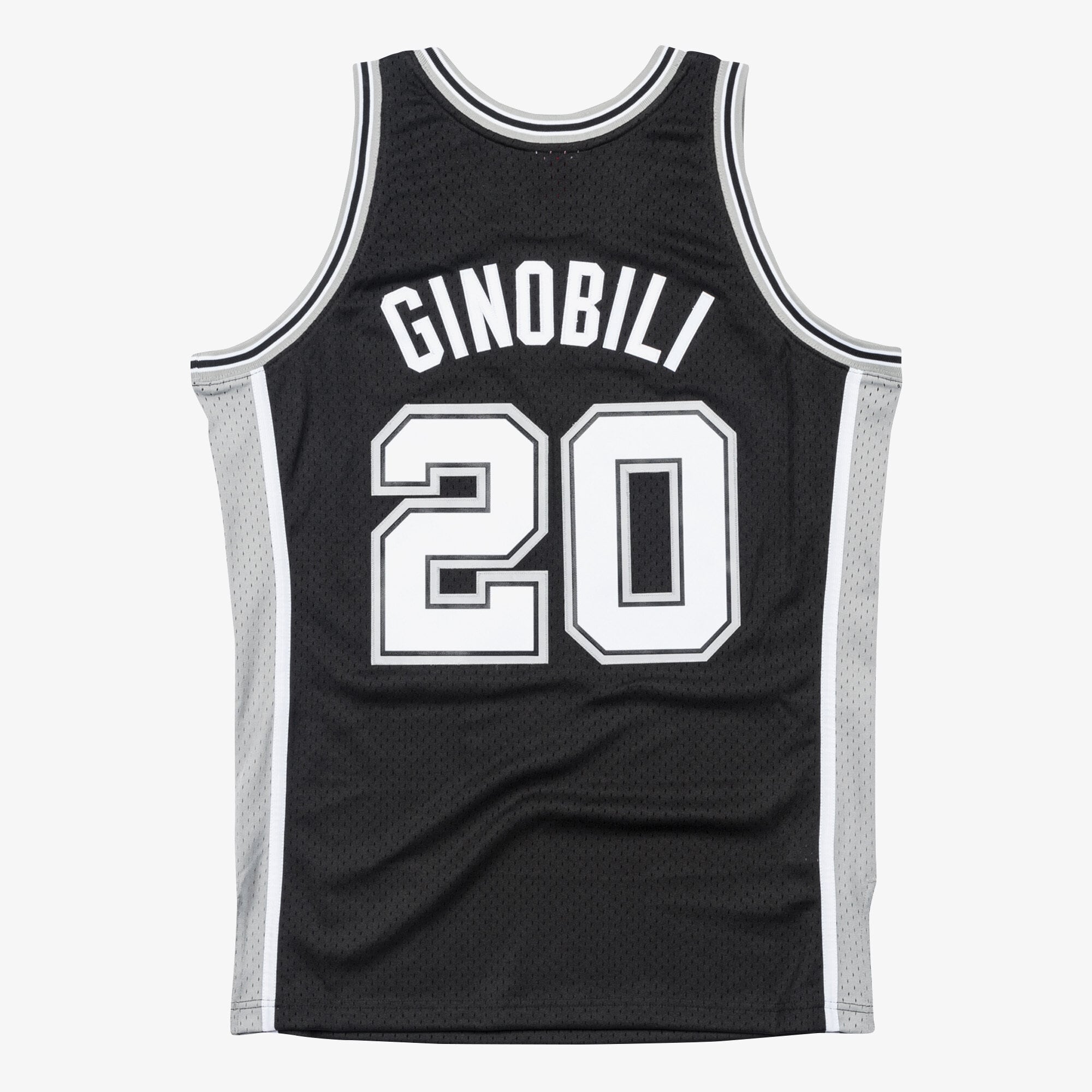 San Antonio Spurs Mitchell & Ness Swingman Jersey Manu Ginobili 2002-03 NBA Team Jersey Basketball Fan Apparel