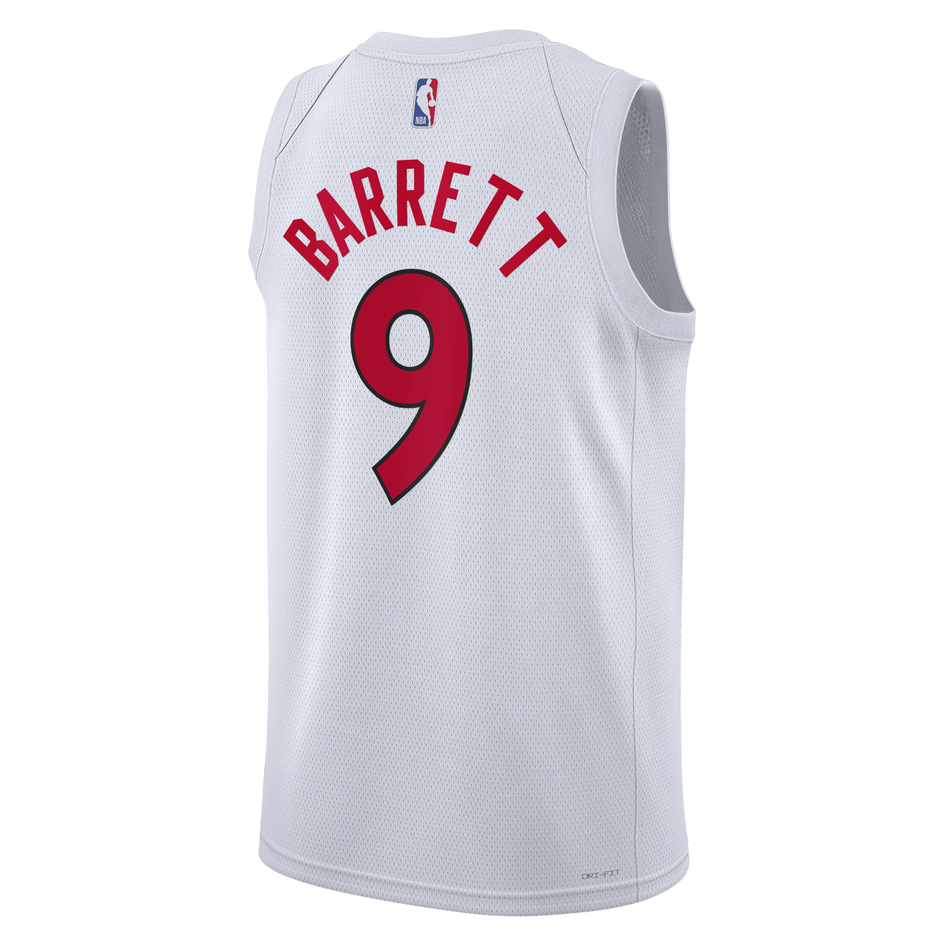 Toronto Raptors Nike Association Edition Swingman Jersey - White - RJ Barrett - Unisex NBA Team Jersey Basketball Fan Apparel