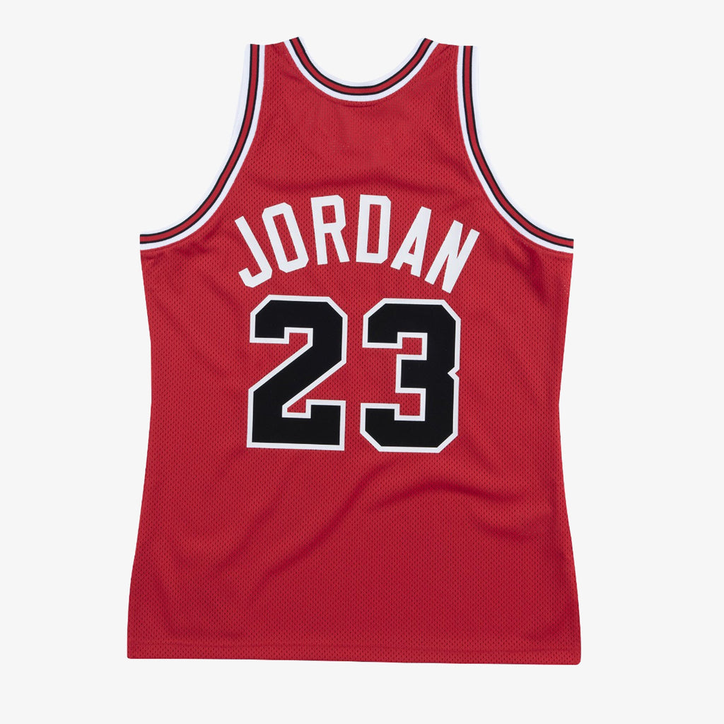 Chicago Bulls Mitchell & Ness Authentic Jersey Michael Jordan 1988-89 NBA Team Jersey Basketball Fan Apparel