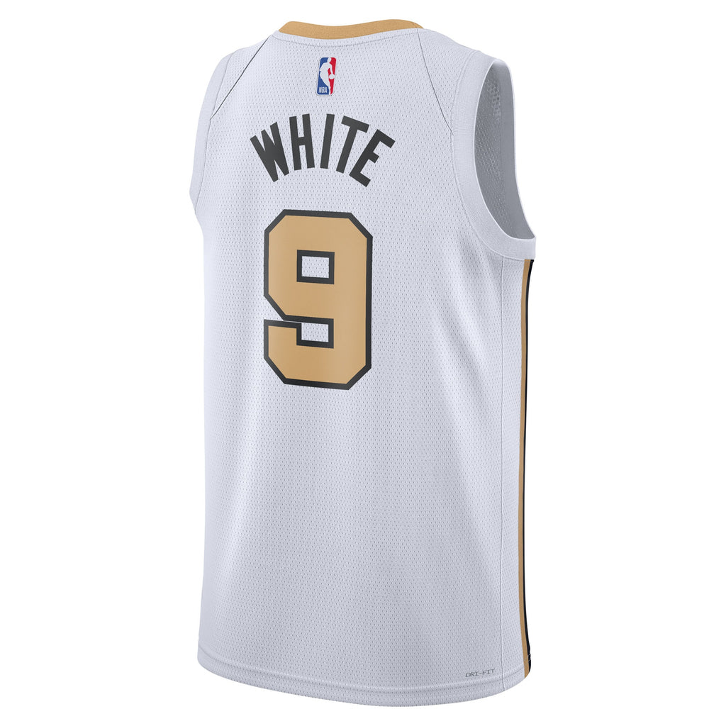 Boston Celtics Nike 2025/26 City Edition Swingman Jersey - White - Derrick White - Unisex NBA Team Jersey Basketball Fan Apparel