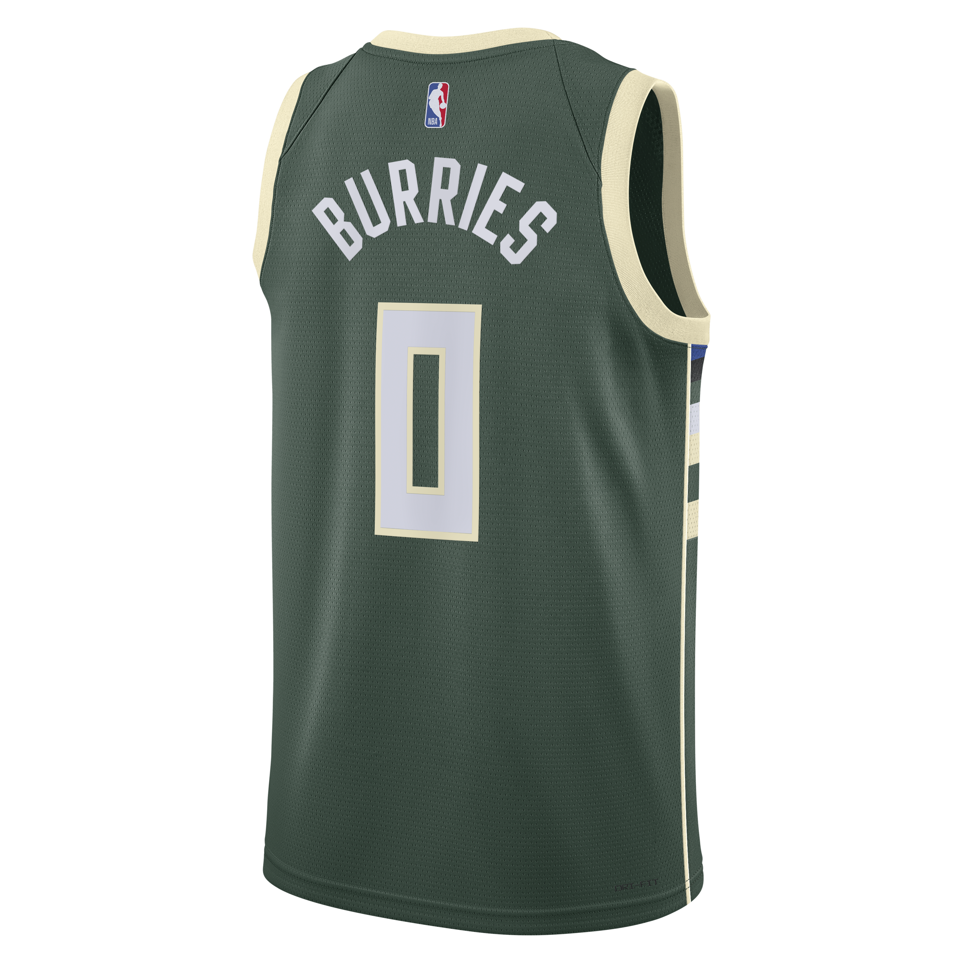Milwaukee Bucks Nike Icon Swingman Jersey - Green - Brayden Burries - Unisex NBA Team Jersey Basketball Fan Apparel