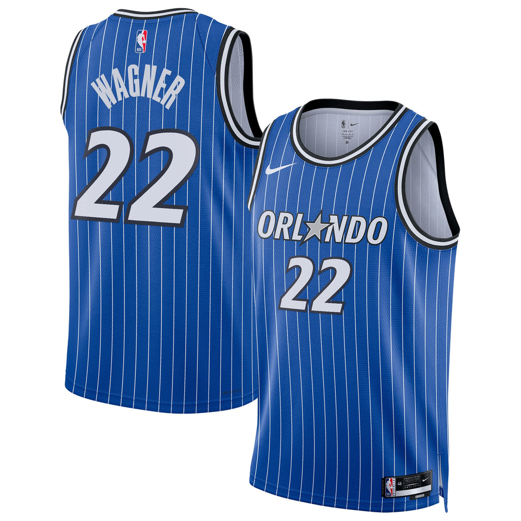 Orlando Magic Nike Replica Icon Edition Swingman Jersey - Blue - Franz Wagner - Unisex NBA Team Jersey Basketball Fan Apparel