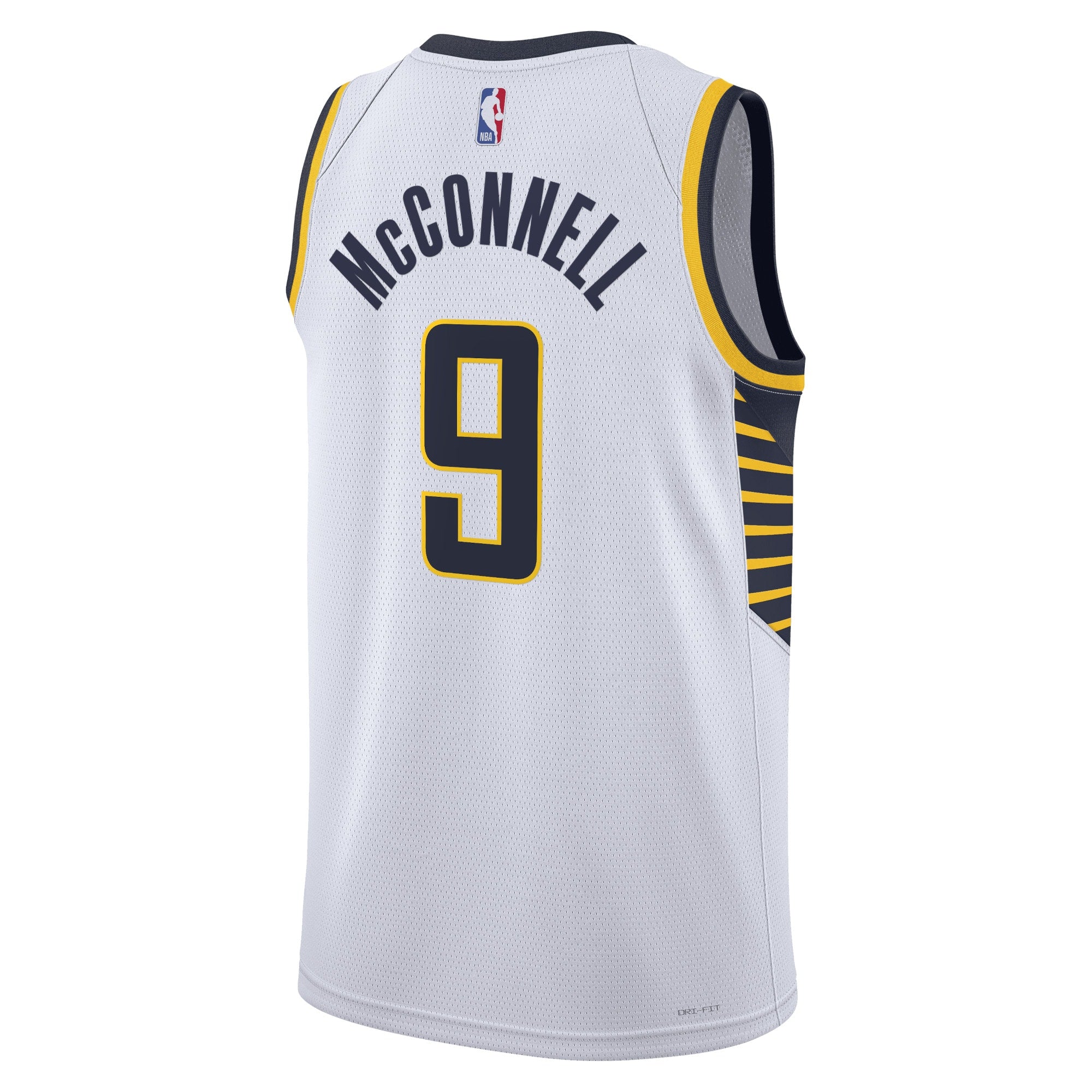 Indiana Pacers Nike Association Edition Swingman Jersey - White - T.J. McConnell - Unisex NBA Team Jersey Basketball Fan Apparel