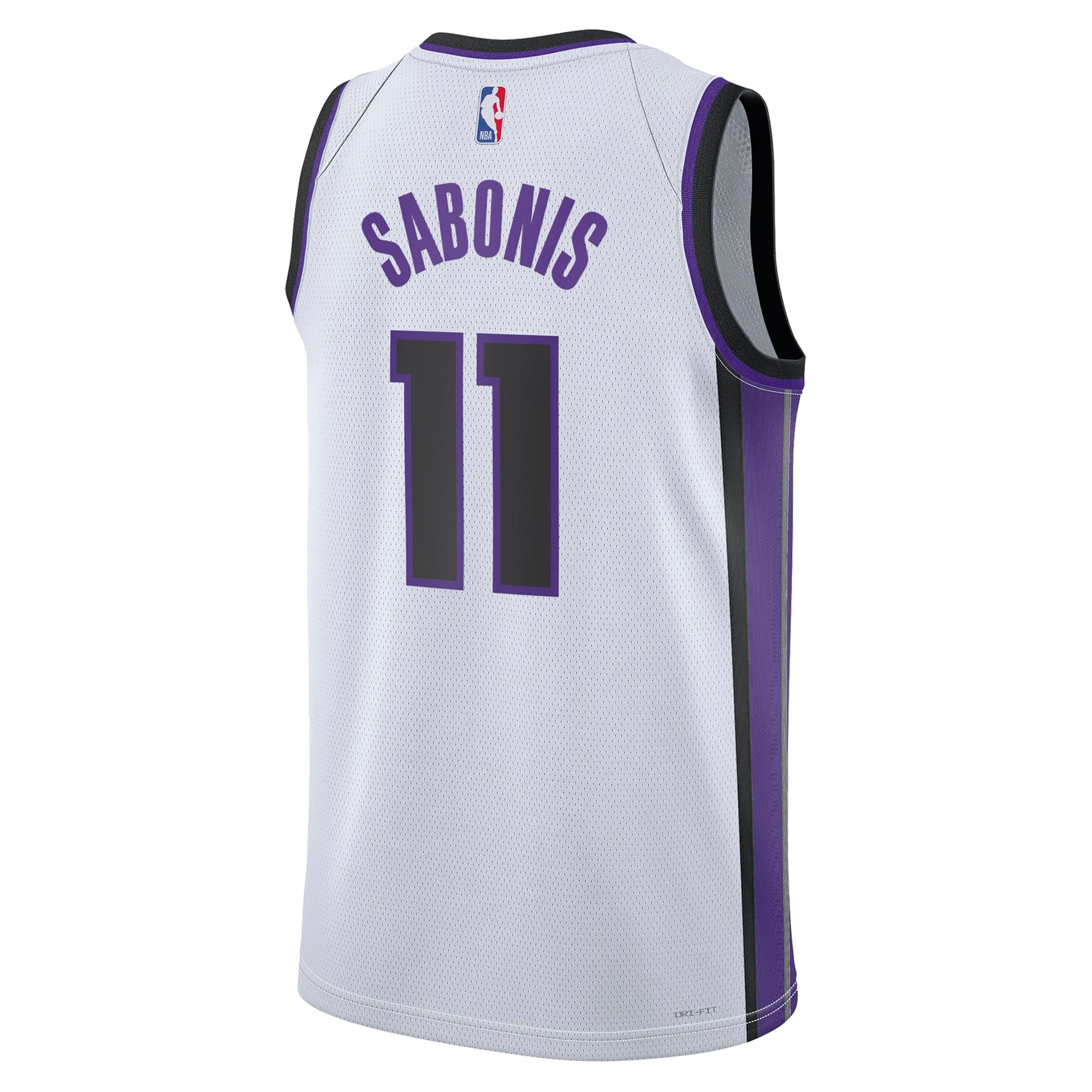 Sacramento Kings Nike Association Edition Swingman Jersey - White - Domantas Sabonis - Unisex NBA Team Jersey Basketball Fan Apparel