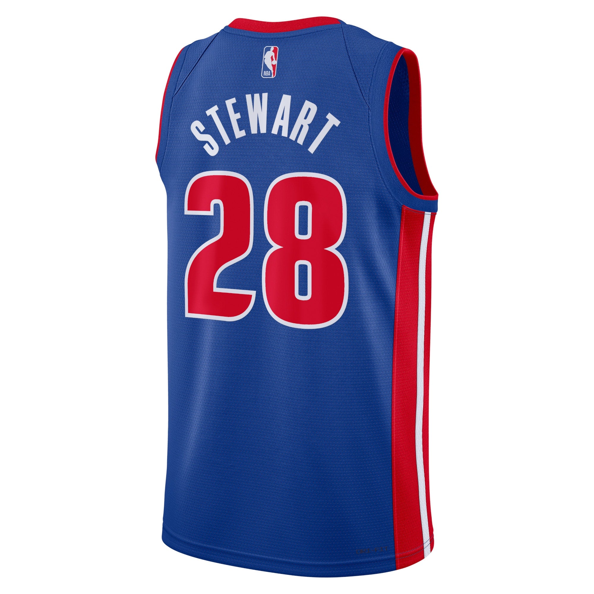 Detroit Pistons Nike Icon Edition Swingman Jersey - Blue - Isaiah Stewart - Unisex NBA Team Jersey Basketball Fan Apparel