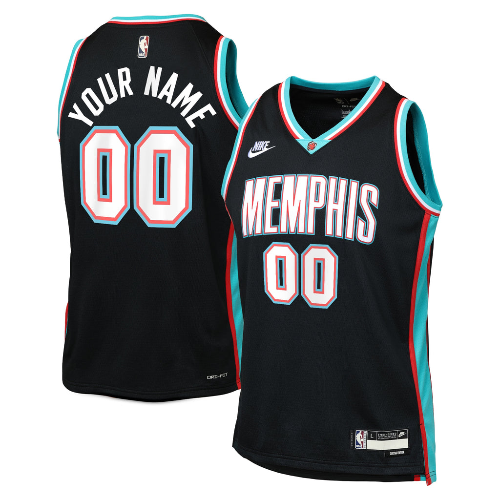 Memphis Grizzlies Nike Classic Edition Jersey - Youth NBA Team Jersey Basketball Fan Apparel