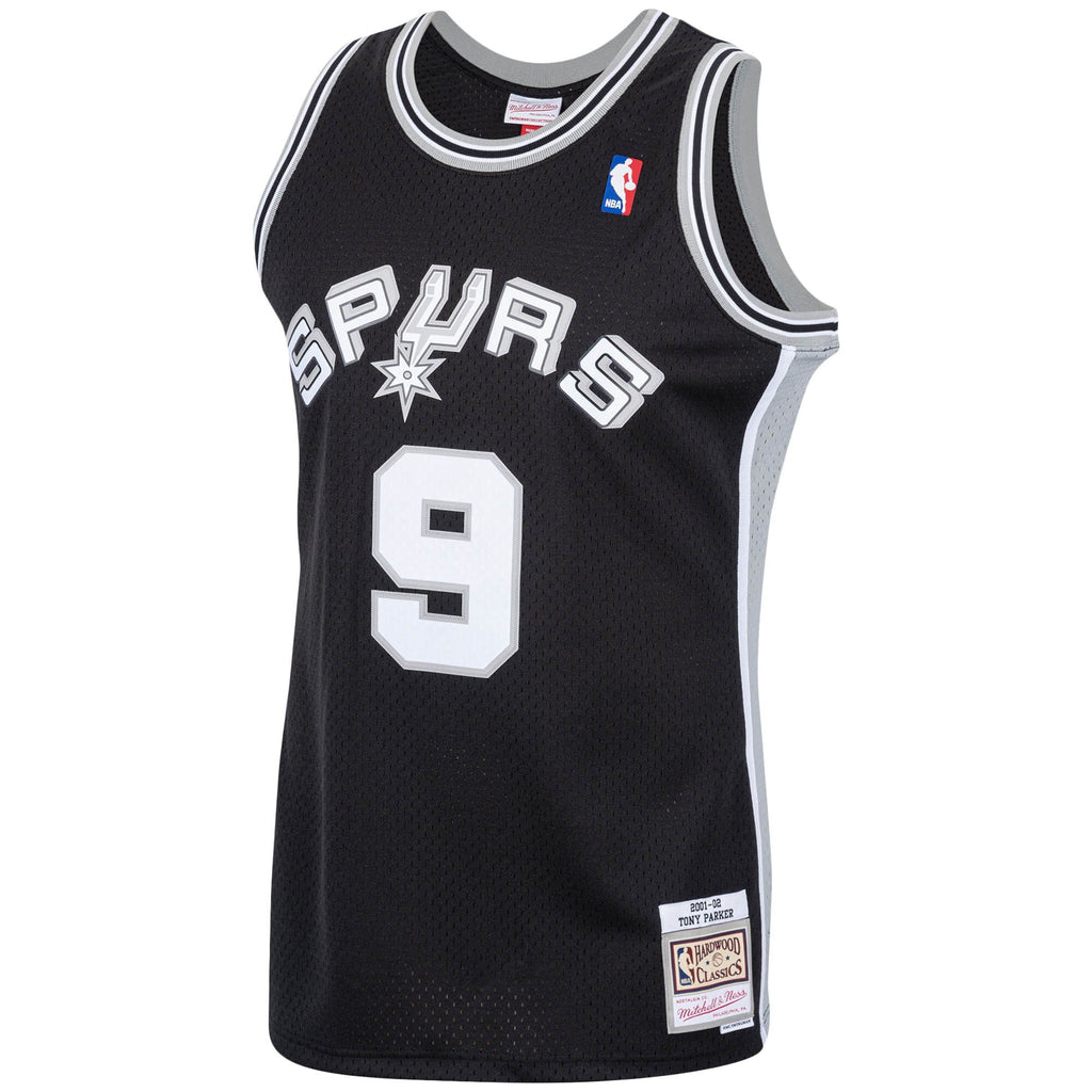 San Antonio Spurs Mitchell & Ness Tony Parker Jersey - Men's NBA Team Jersey Basketball Fan Apparel