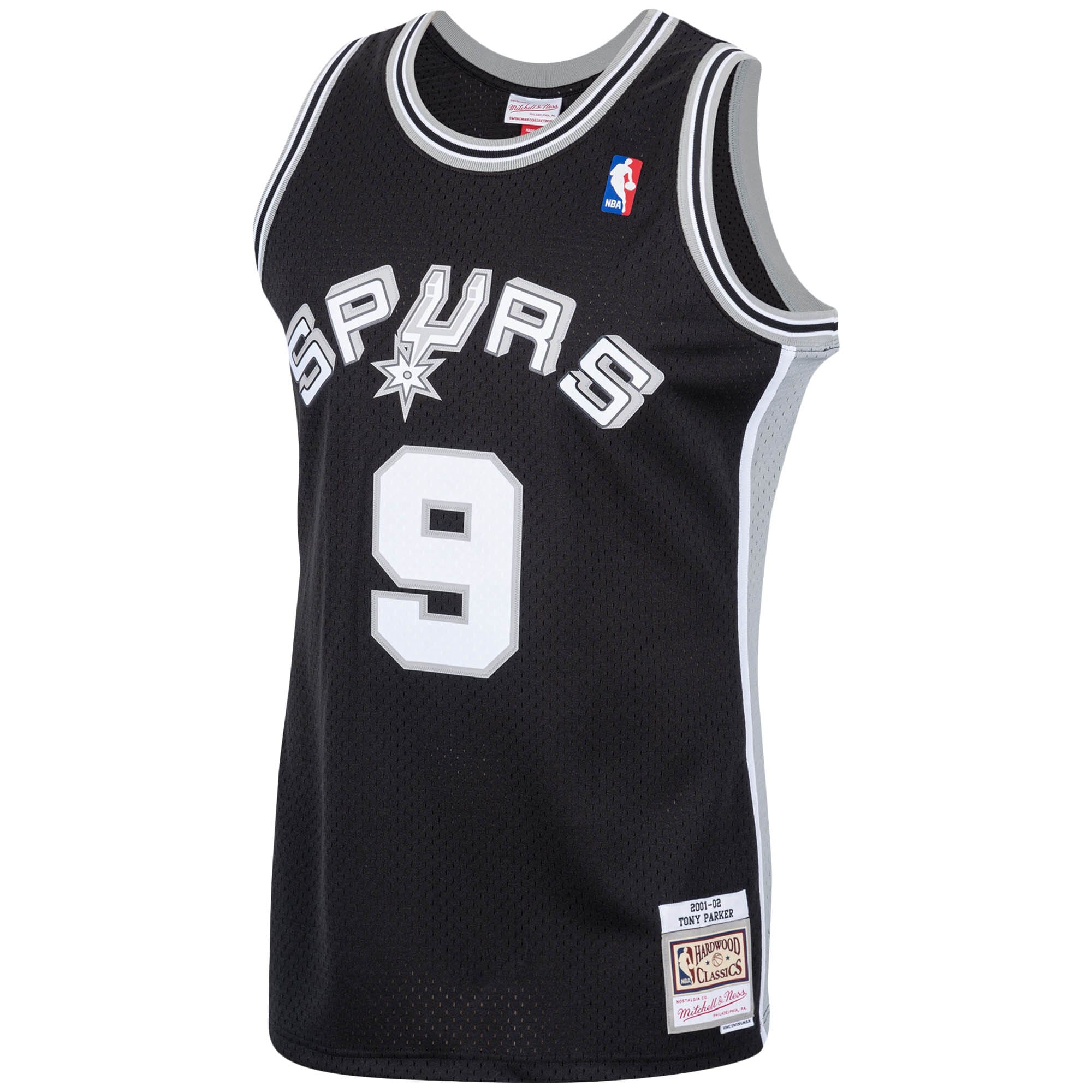San Antonio Spurs Mitchell & Ness Tony Parker Jersey - Men's NBA Team Jersey Basketball Fan Apparel
