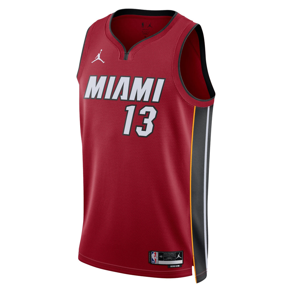 Miami Heat Jordan Statement Edition Swingman Jersey - Red - Bam Adebayo - Unisex NBA Team Jersey Basketball Fan Apparel