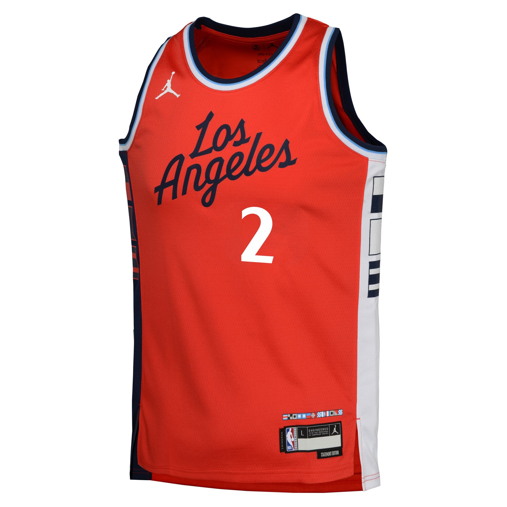LA Clippers NBA Statement Jersey - Kawhi Leonard - Youth NBA Team Jersey Basketball Fan Apparel