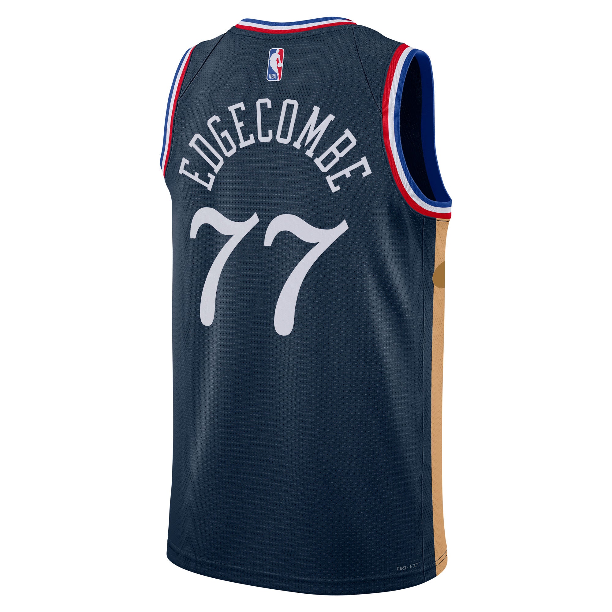 Philadelphia 76ers Nike 2025/26 City Edition Swingman Jersey - Navy - VJ Edgecombe - Unisex NBA Team Jersey Basketball Fan Apparel