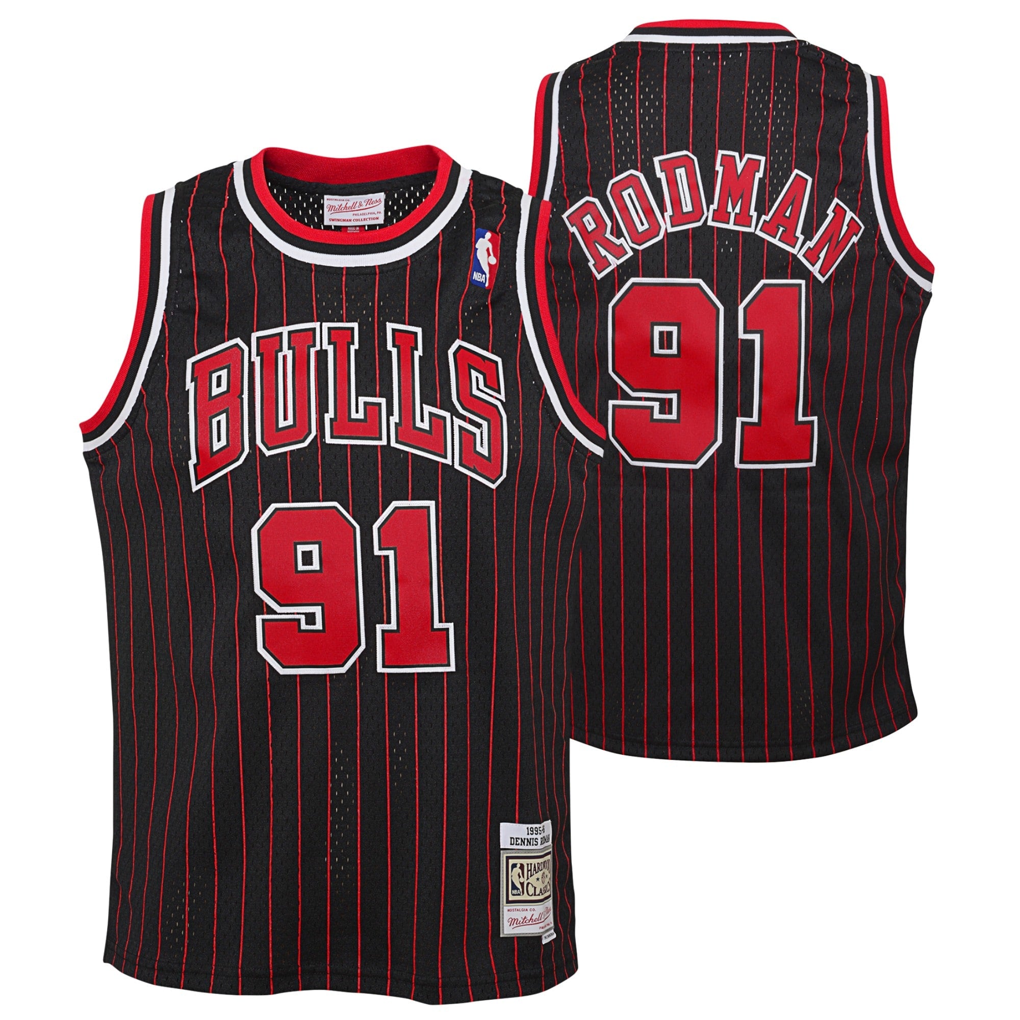 Chicago Bulls Mitchell & Ness Hardwood Classic Alternate Jersey - Youth NBA Team Jersey Basketball Fan Apparel