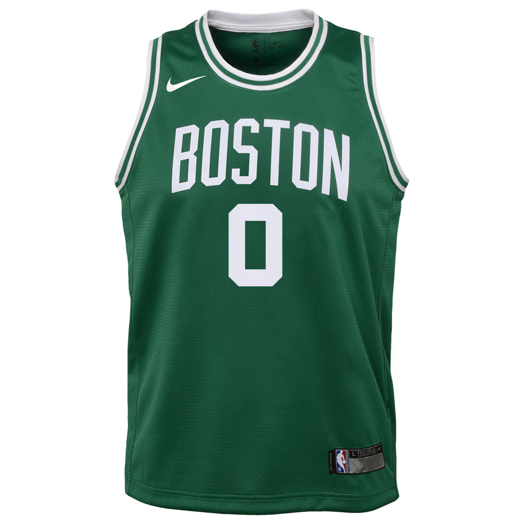 Boston Celtics Nike Icon Edition Swingman Jersey - Kelly Green - Jayson Tatum - Youth NBA Team Jersey Basketball Fan Apparel