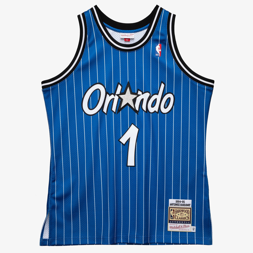 Orlando Magic Mitchell & Ness Authentic Jersey Anfernee Hardaway 1994-95 NBA Team Jersey Basketball Fan Apparel
