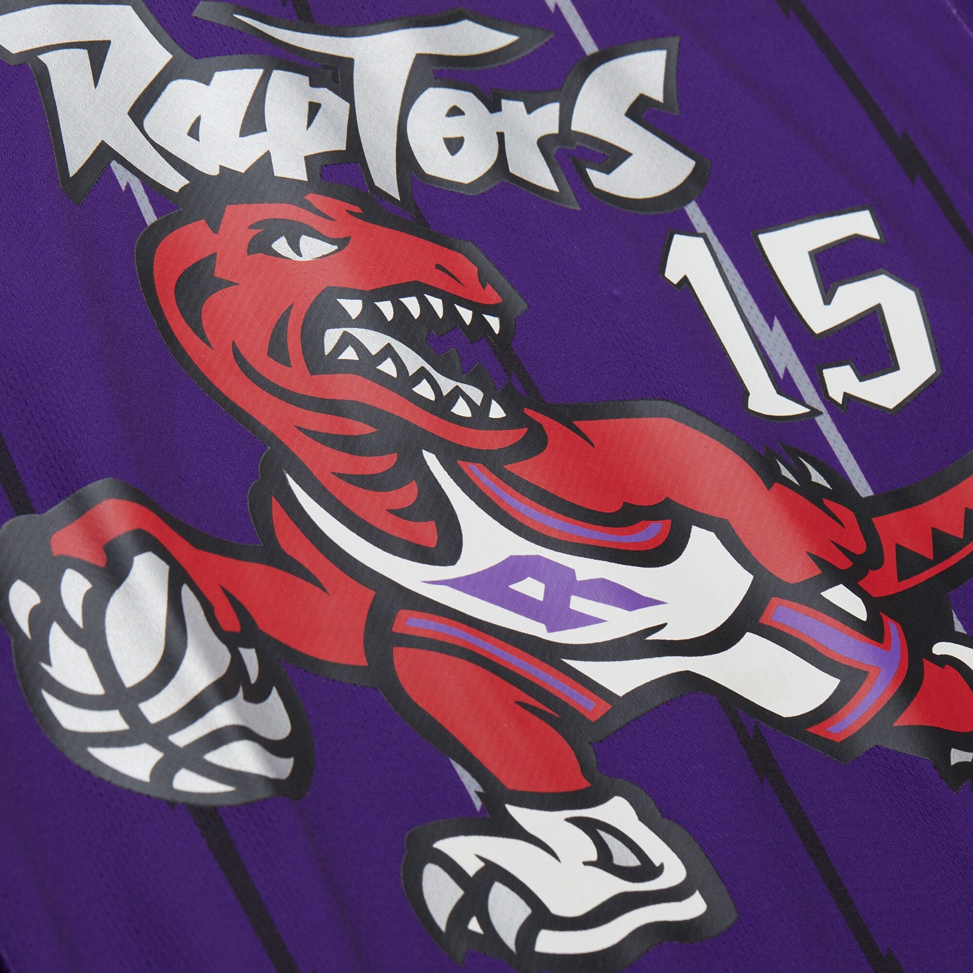 Unisex Mitchell & Ness Vince Carter Purple Toronto Raptors Maxxed Out Fashion Hockey Jersey NBA Team Jersey Basketball Fan Apparel