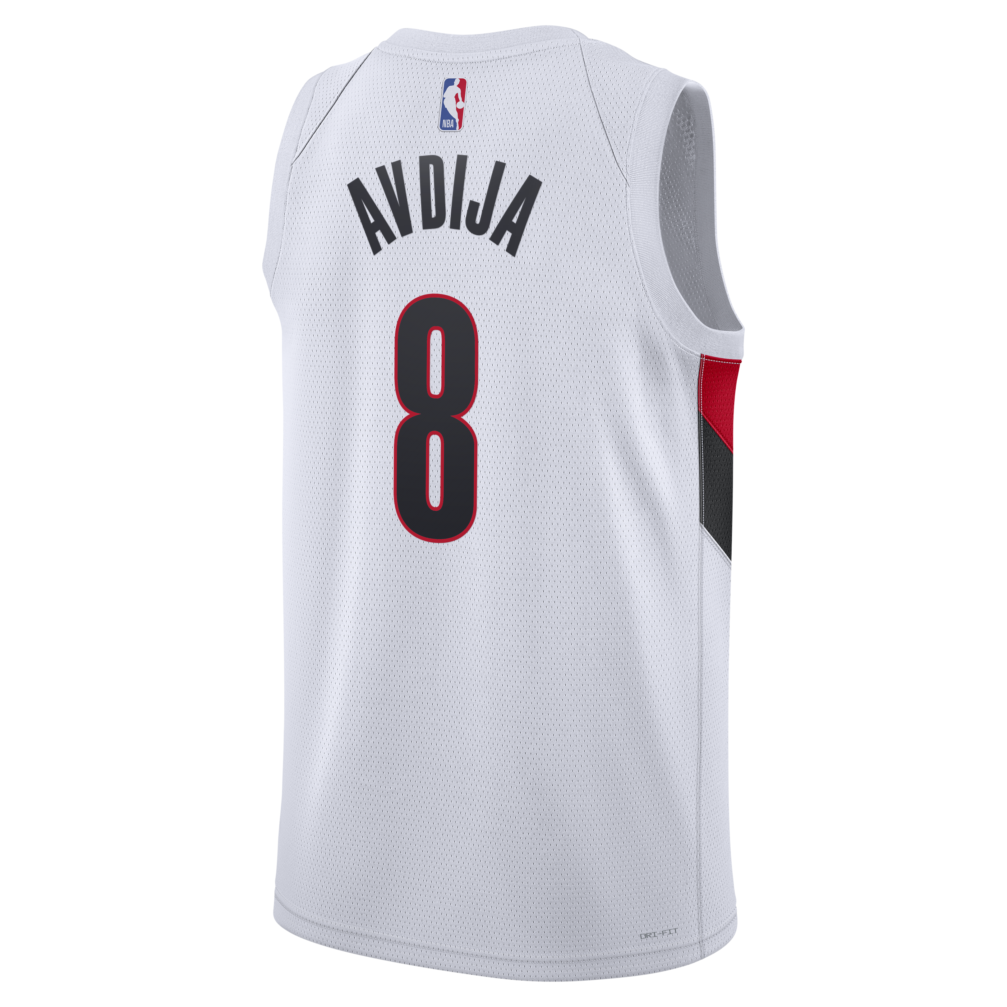 Portland Trail Blazers Nike Replica Association Edition Swingman Jersey - White - Deni Avdija - Unisex NBA Team Jersey Basketball Fan Apparel