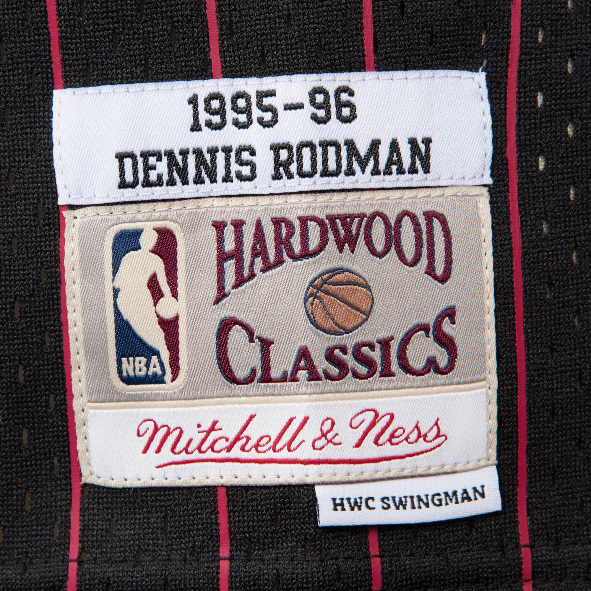 Chicago Bulls Mitchell & Ness Swingman Jersey Alternate Dennis Rodman 1995-96 NBA Team Jersey Basketball Fan Apparel