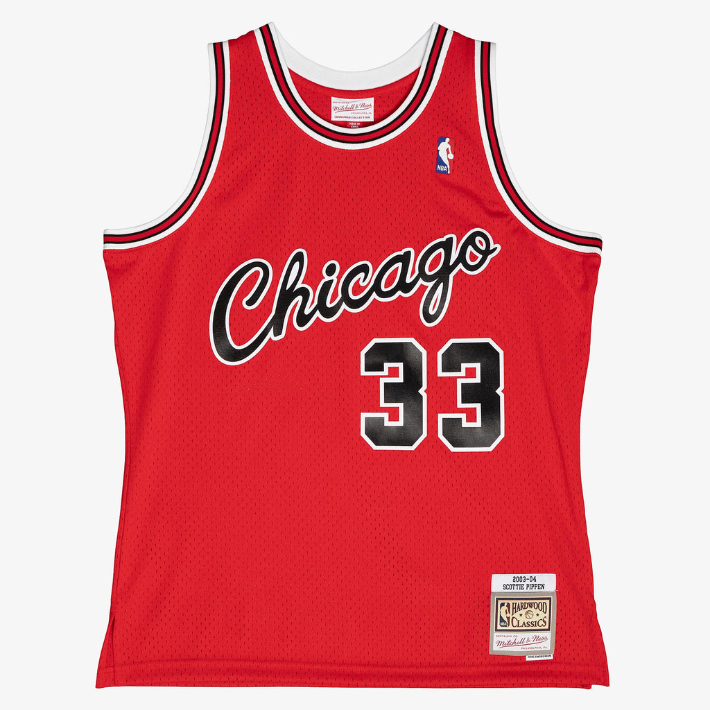 Chicago Bulls Mitchell & Ness Alternate Jersey - Men's NBA Team Jersey Basketball Fan Apparel
