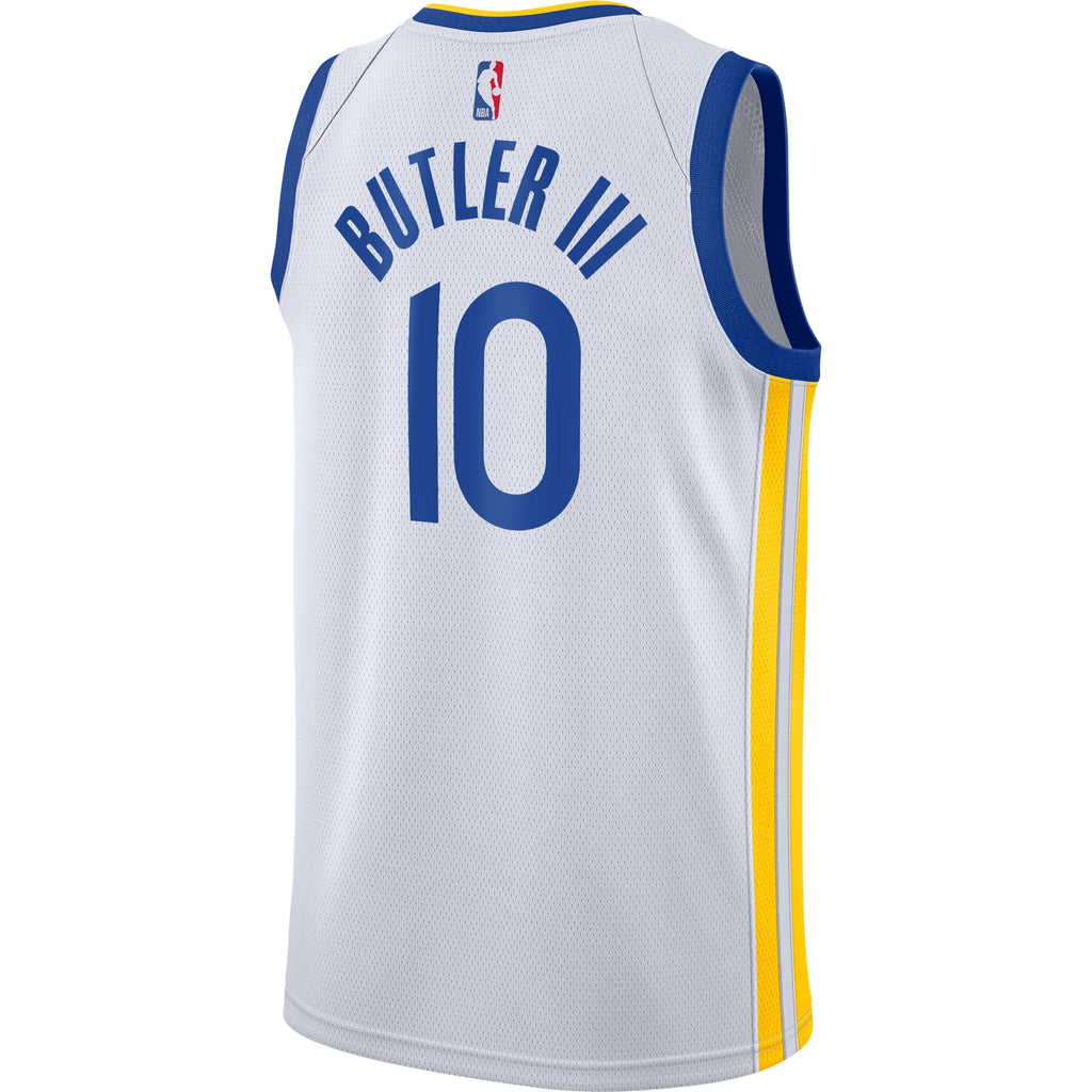 Golden State Warriors Nike Association Edition Swingman Jersey - White - Jimmy Butler III - Youth NBA Team Jersey Basketball Fan Apparel