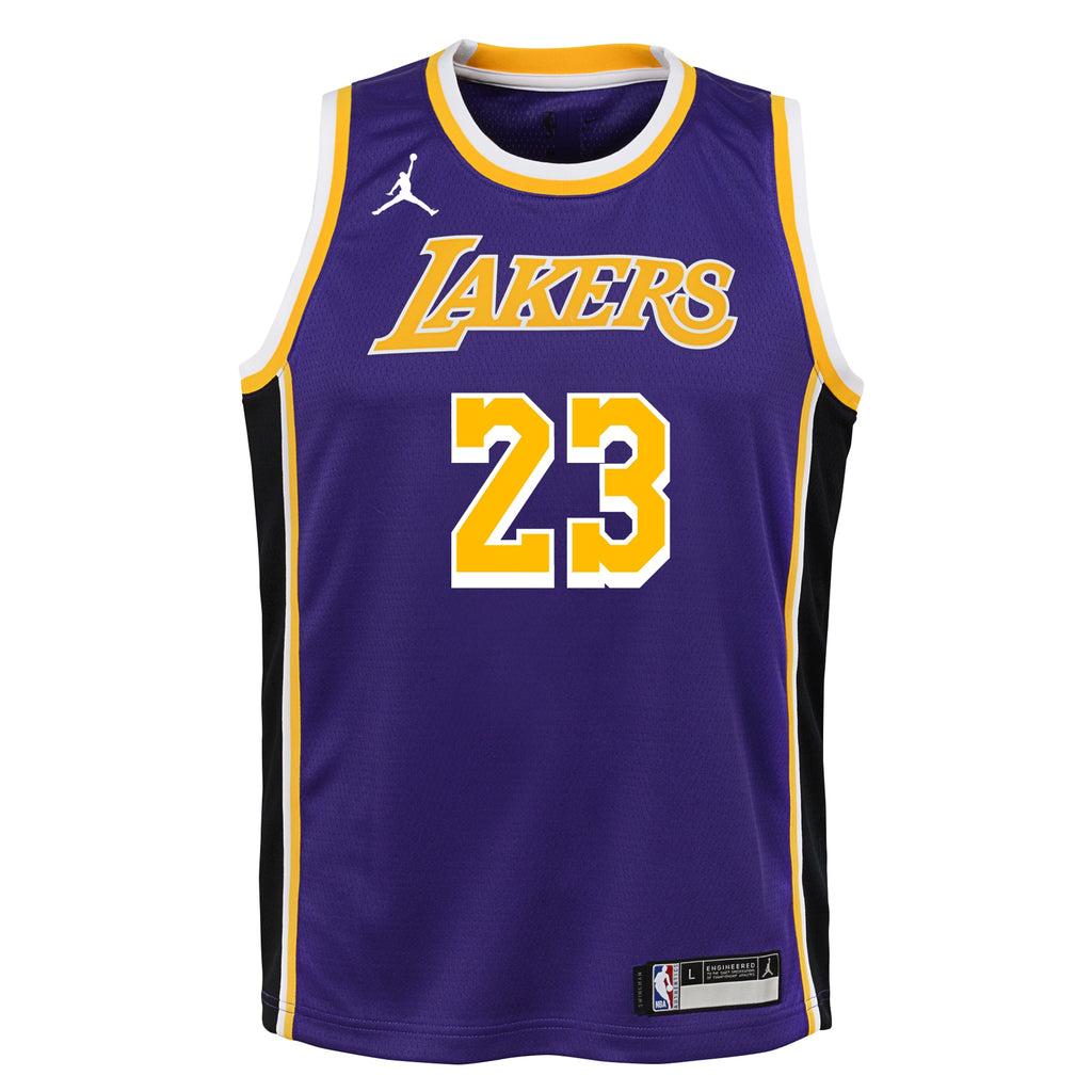 Los Angeles Lakers NBA Statement Swingman Jersey - LeBron James - Youth NBA Team Jersey Basketball Fan Apparel