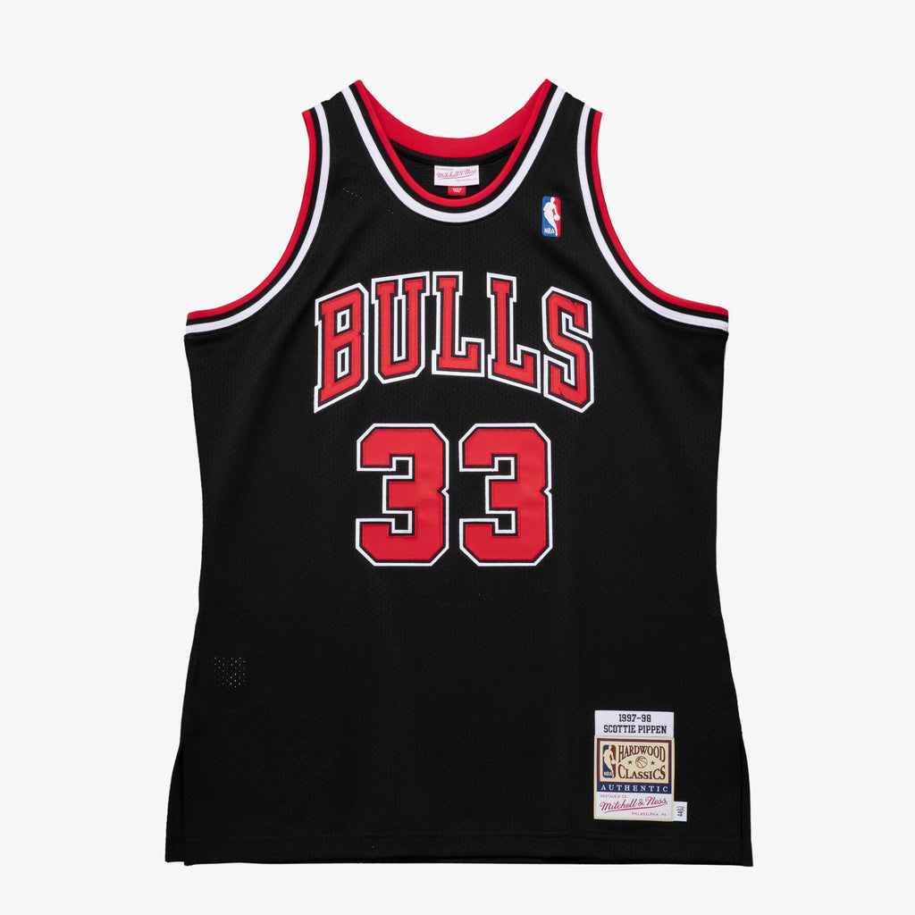 Chicago Bulls Mitchell & Ness Authentic Jersey Alternate Scottie Pippen 1997 NBA Team Jersey Basketball Fan Apparel