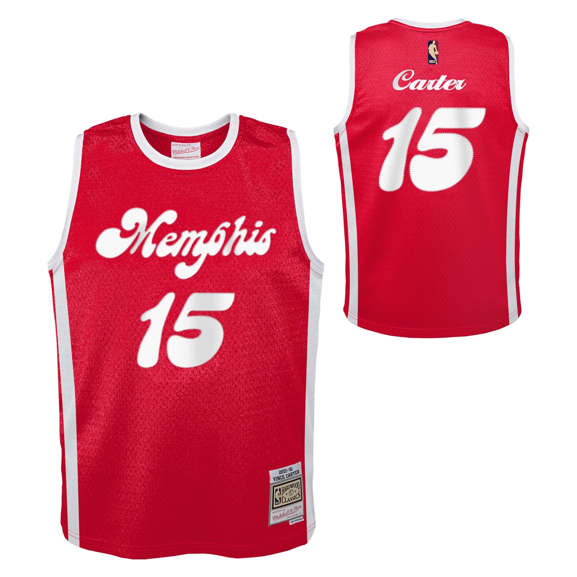Vancouver Grizzlies NBA Mitchell & Ness Hardwood Classics Icon Jersey - Youth NBA Team Jersey Basketball Fan Apparel