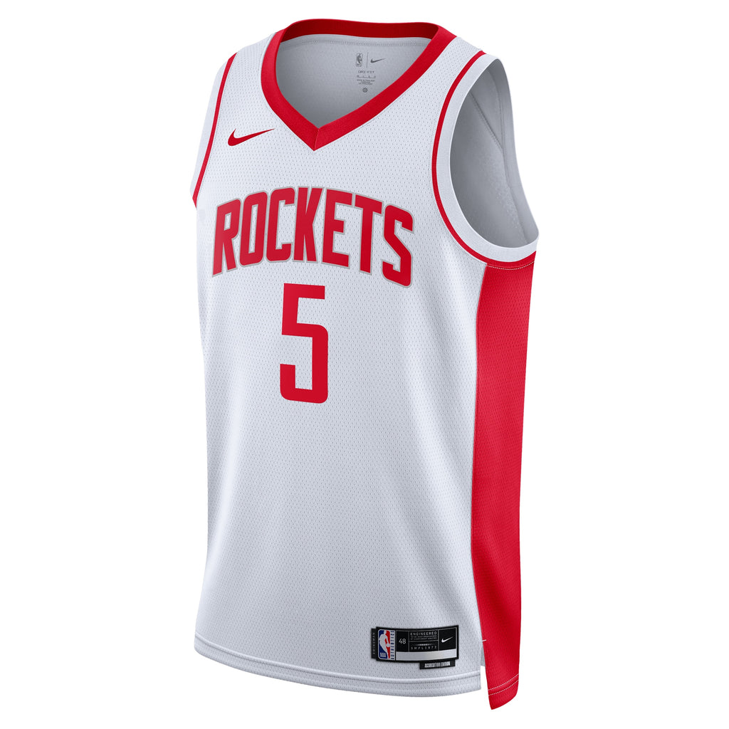 Houston Rockets Nike Association Edition Swingman Jersey - White - Fred VanVleet - Unisex NBA Team Jersey Basketball Fan Apparel