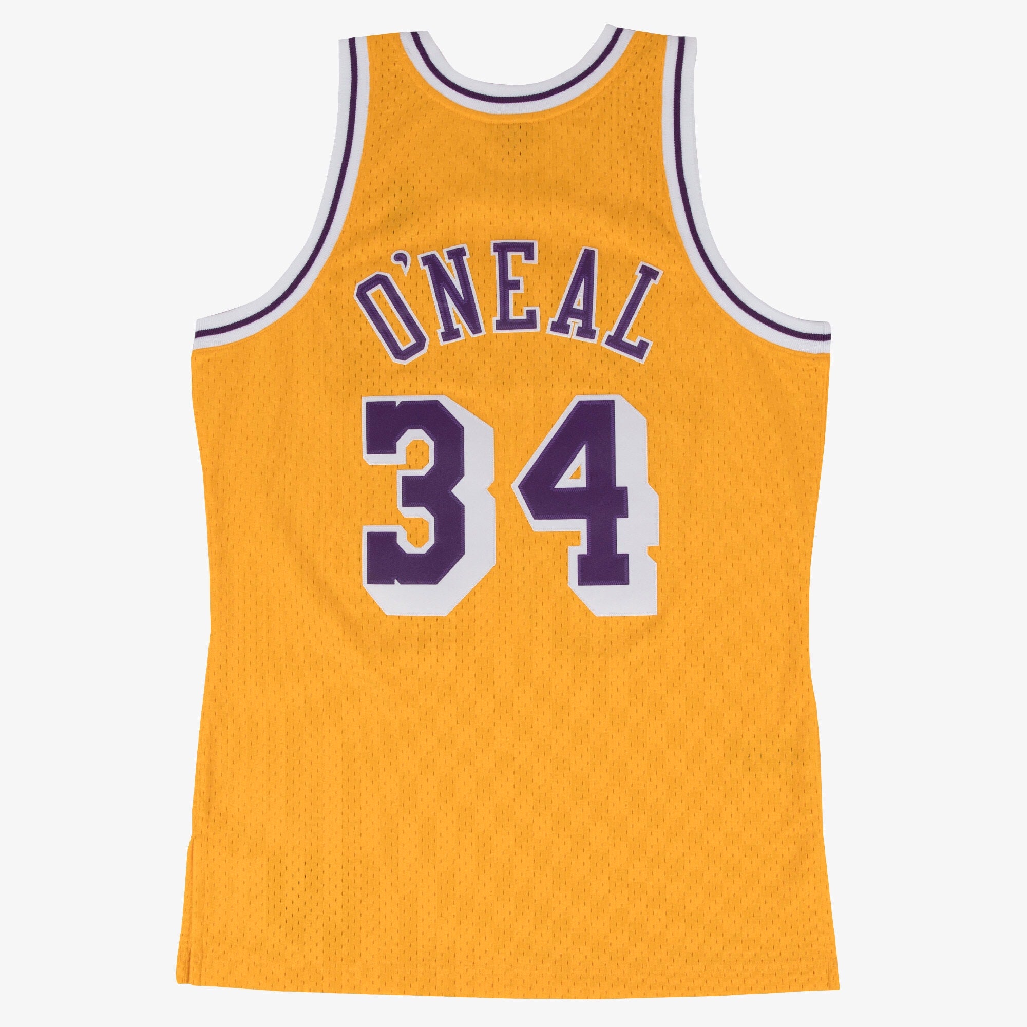 Los Angeles Lakers Mitchell & Ness Swingman Jersey Shaquille O'Neal 1996 NBA Team Jersey Basketball Fan Apparel