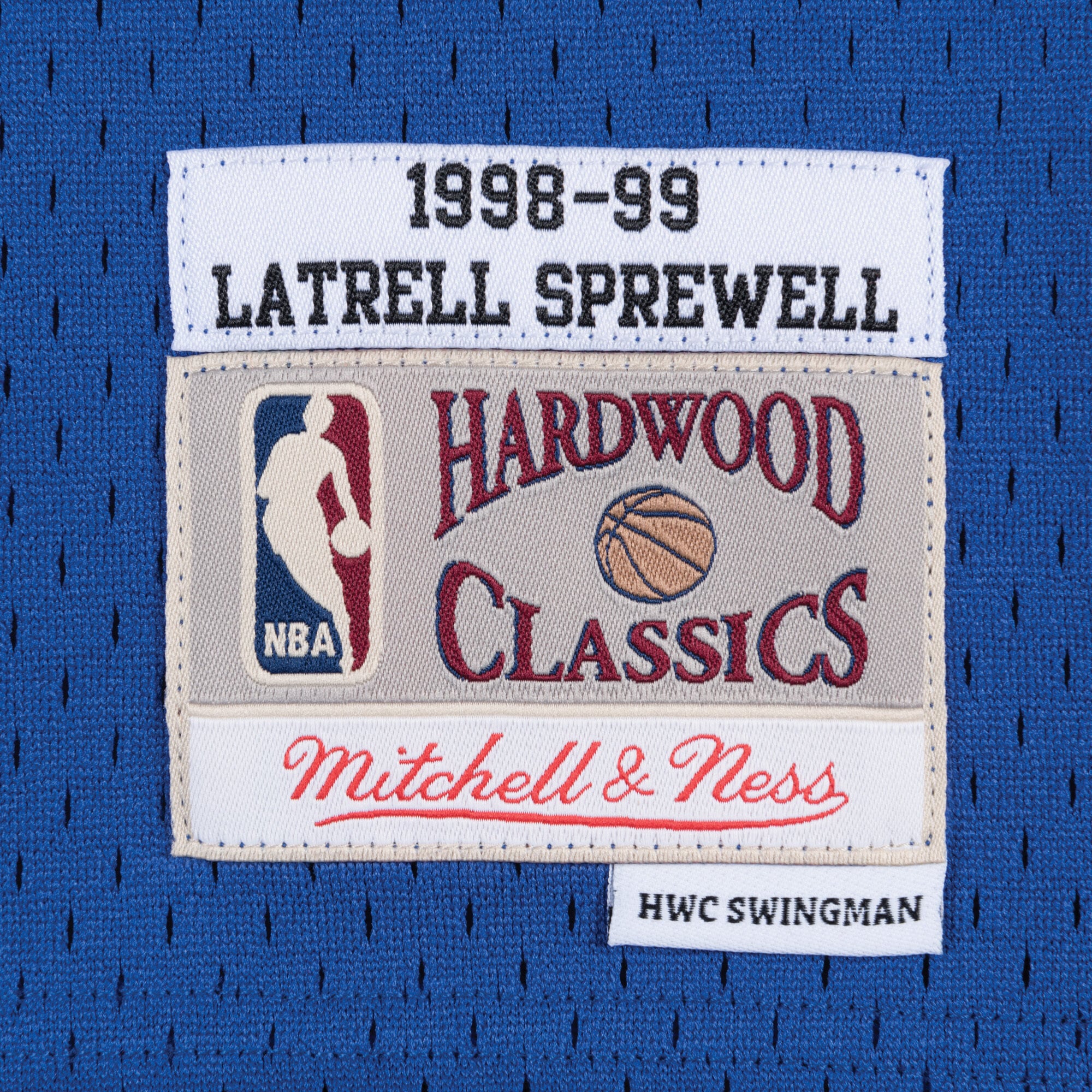 New York Knicks Mitchell & Ness Swingman Jersey Road Latrell Sprewell 1998-99 NBA Team Jersey Basketball Fan Apparel