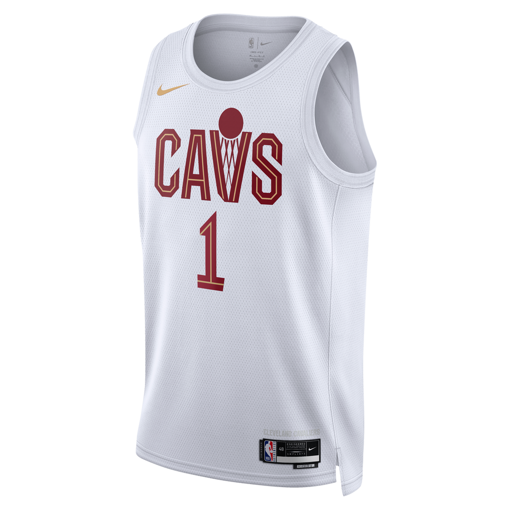 Cleveland Cavaliers Nike Association Edition Swingman Jersey - White - James Harden - Unisex NBA Team Jersey Basketball Fan Apparel