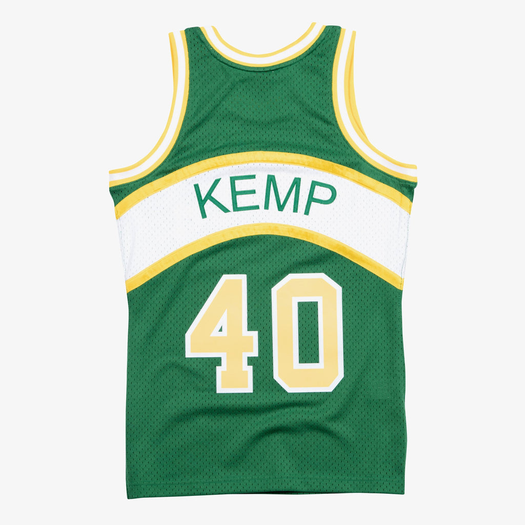 Seattle SuperSonics Mitchell & Ness Swingman Jersey Shawn Kemp 1994-95 NBA Team Jersey Basketball Fan Apparel