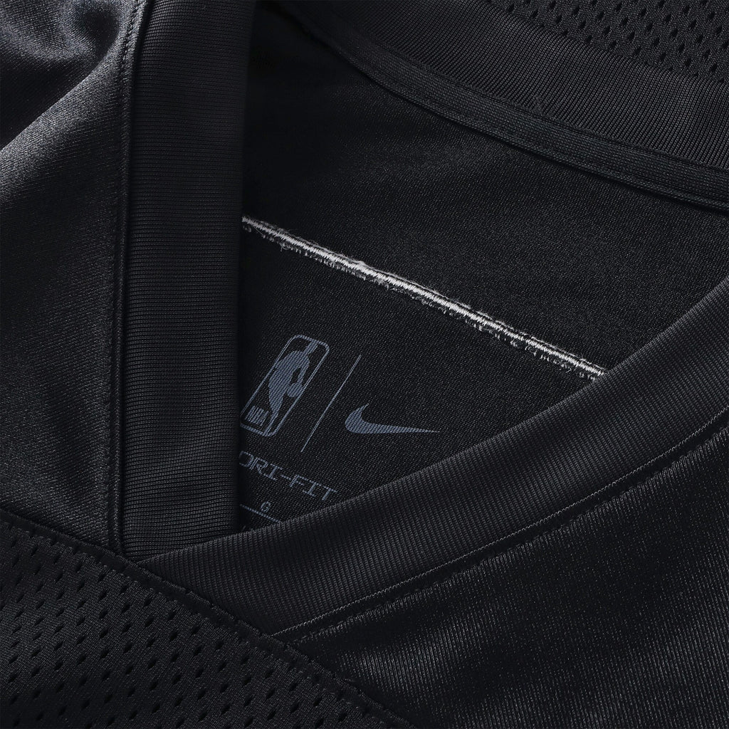 Boston Celtics Nike Courtside Football Jersey - Black - Men's NBA Team Jersey Basketball Fan Apparel