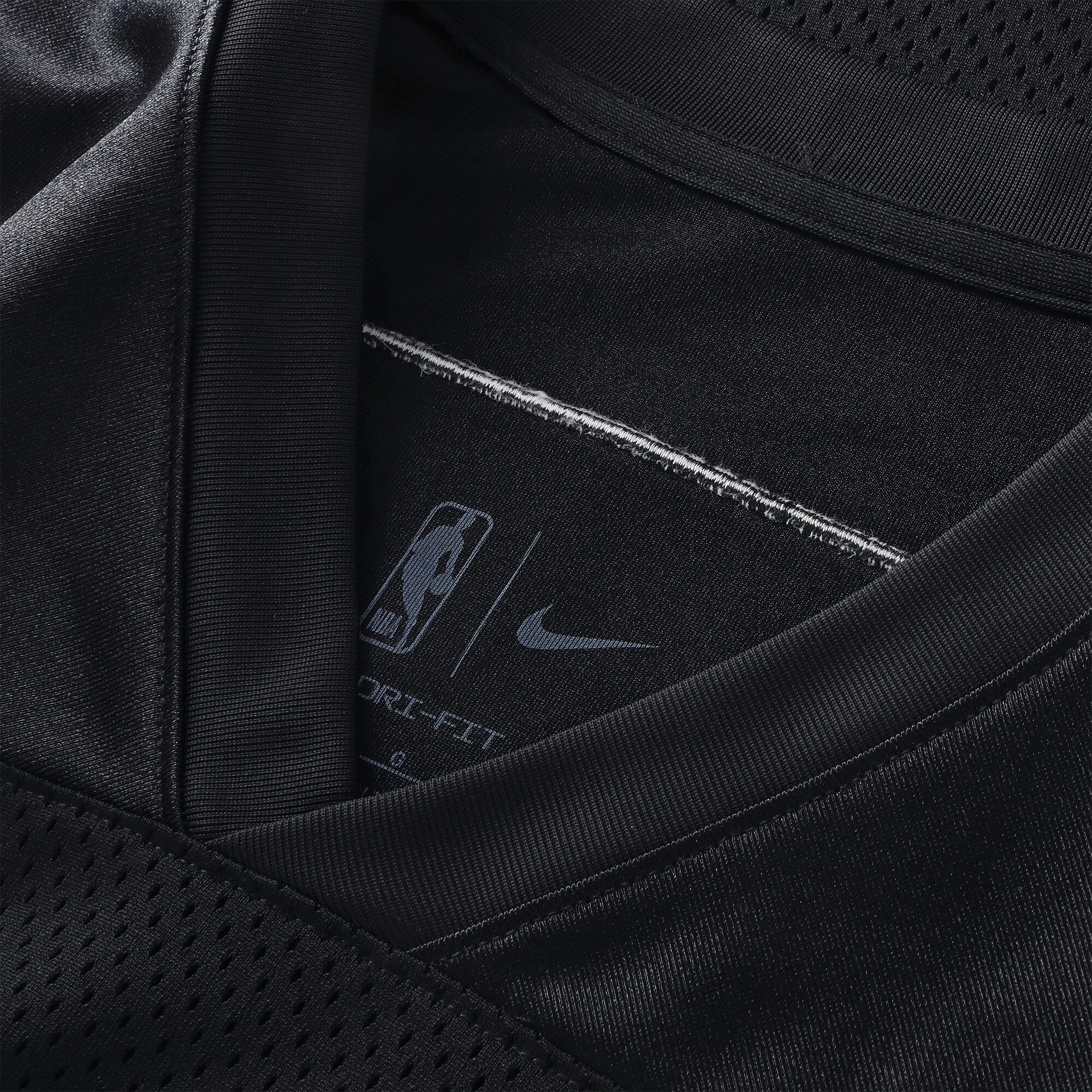 Boston Celtics Nike Courtside Football Jersey - Black - Men's NBA Team Jersey Basketball Fan Apparel