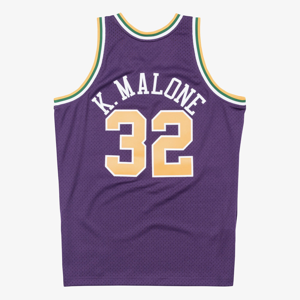 Utah Jazz Mitchell & Ness Swingman Jersey Karl Malone 1991-92 NBA Team Jersey Basketball Fan Apparel