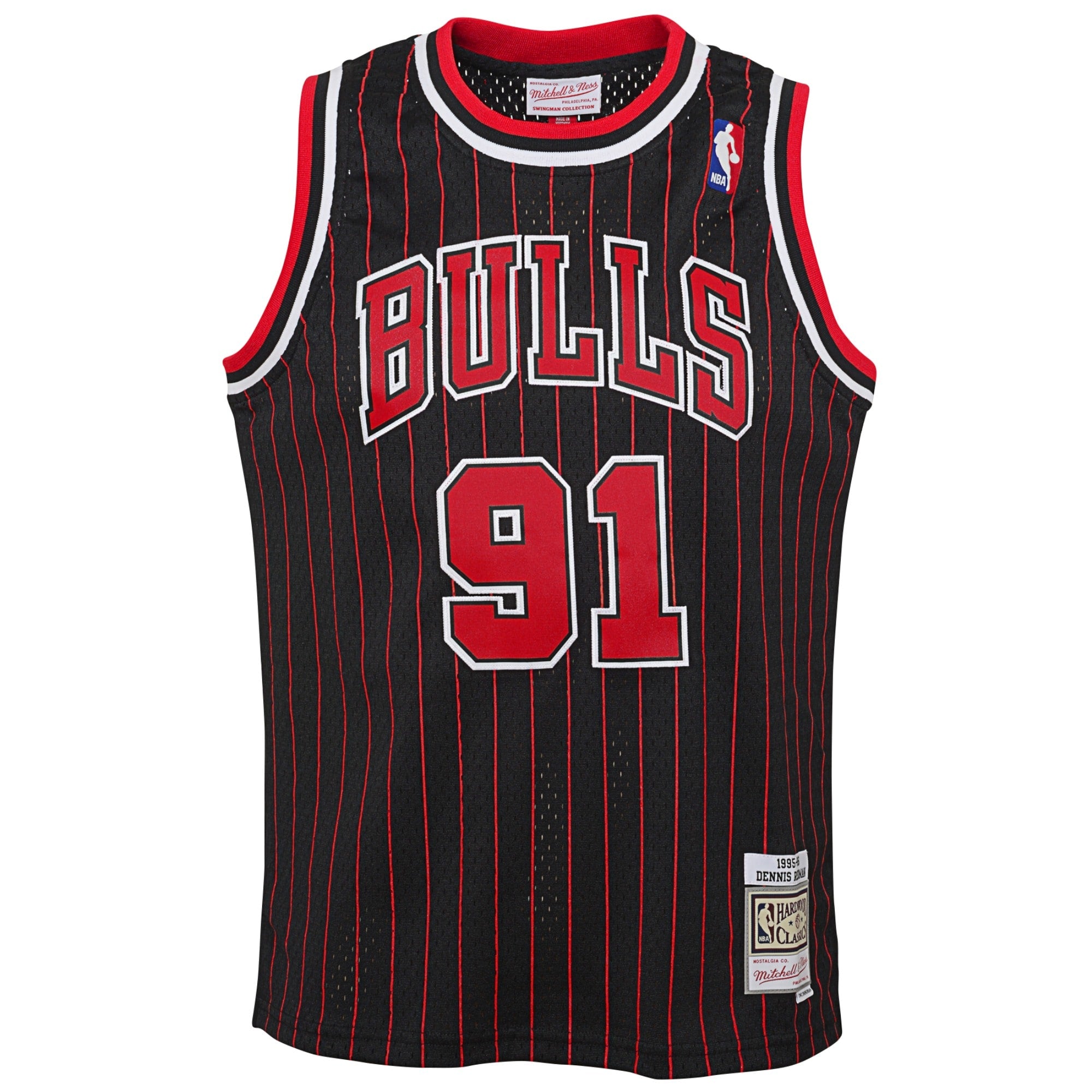 Chicago Bulls Mitchell & Ness Hardwood Classic Alternate Jersey - Youth NBA Team Jersey Basketball Fan Apparel