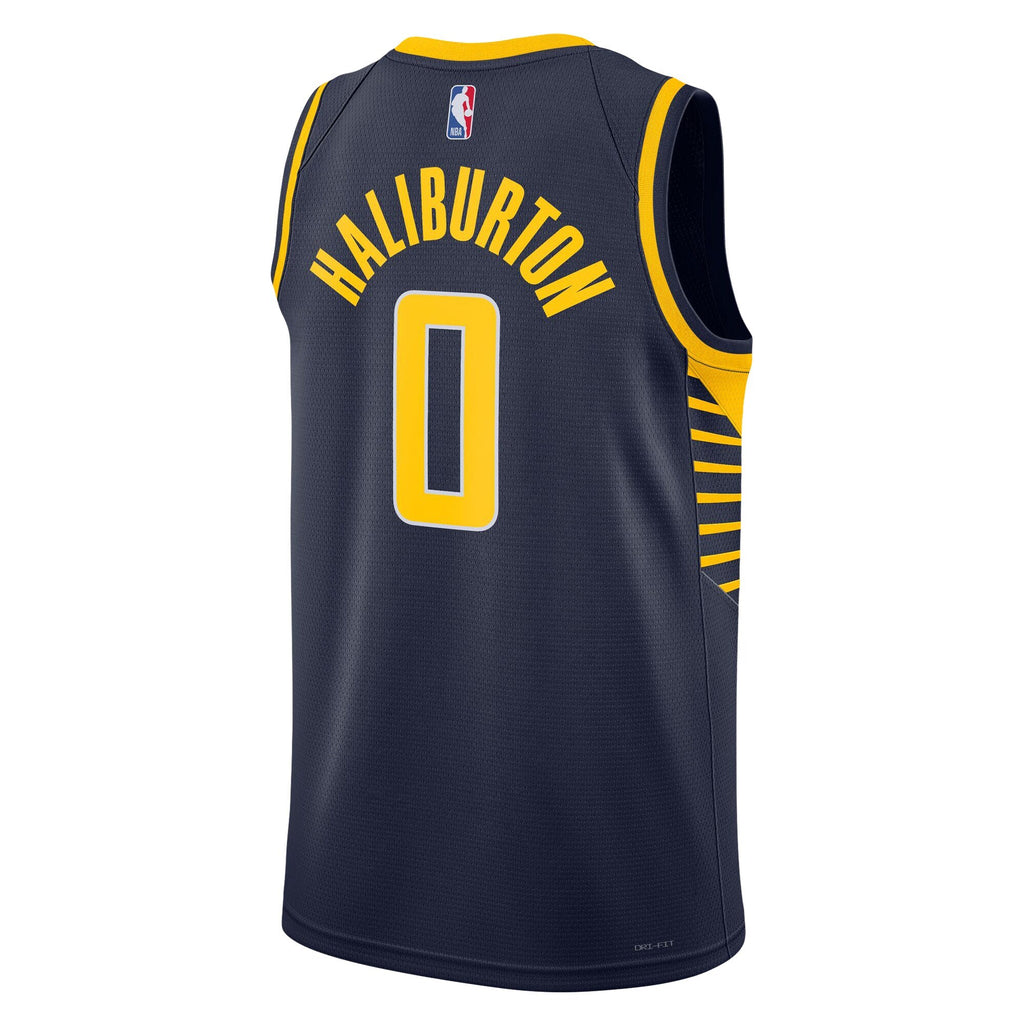 Indiana Pacers Icon Jersey - Haliburton 0 - Unisex NBA Team Jersey Basketball Fan Apparel