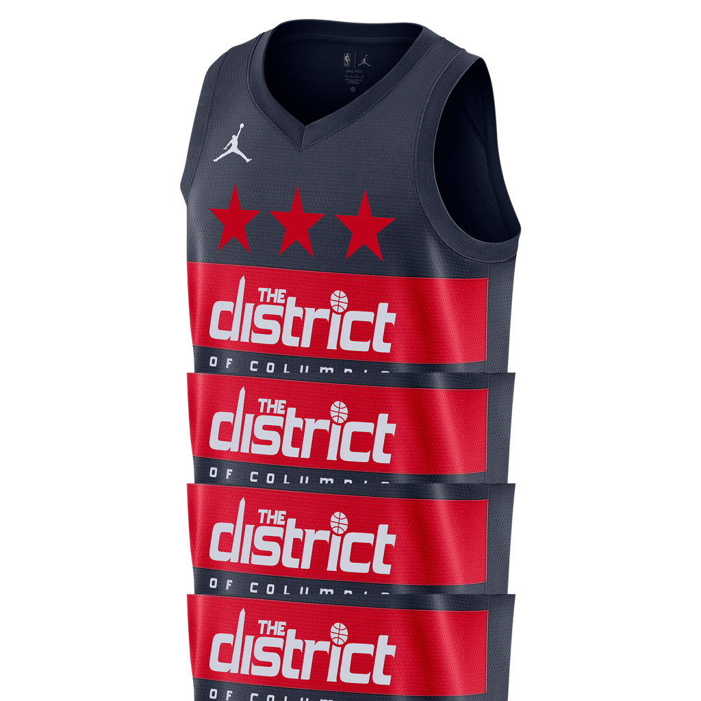 Washington Wizards Jordan Brand Statement Edition Swingman Jersey - Navy - Trae Young - Men's NBA Team Jersey Basketball Fan Apparel