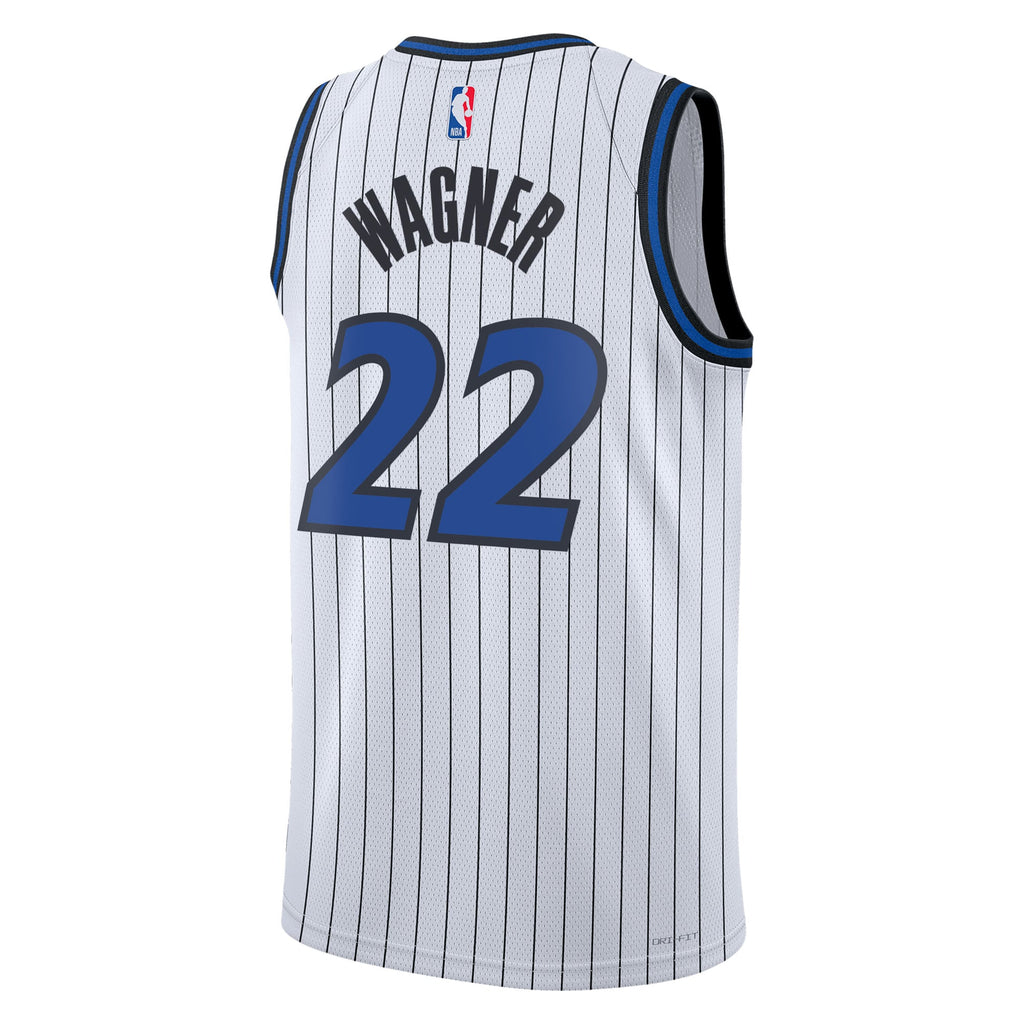 Orlando Magic Nike Replica Association Edition Swingman Jersey - White - Franz Wagner - Unisex NBA Team Jersey Basketball Fan Apparel