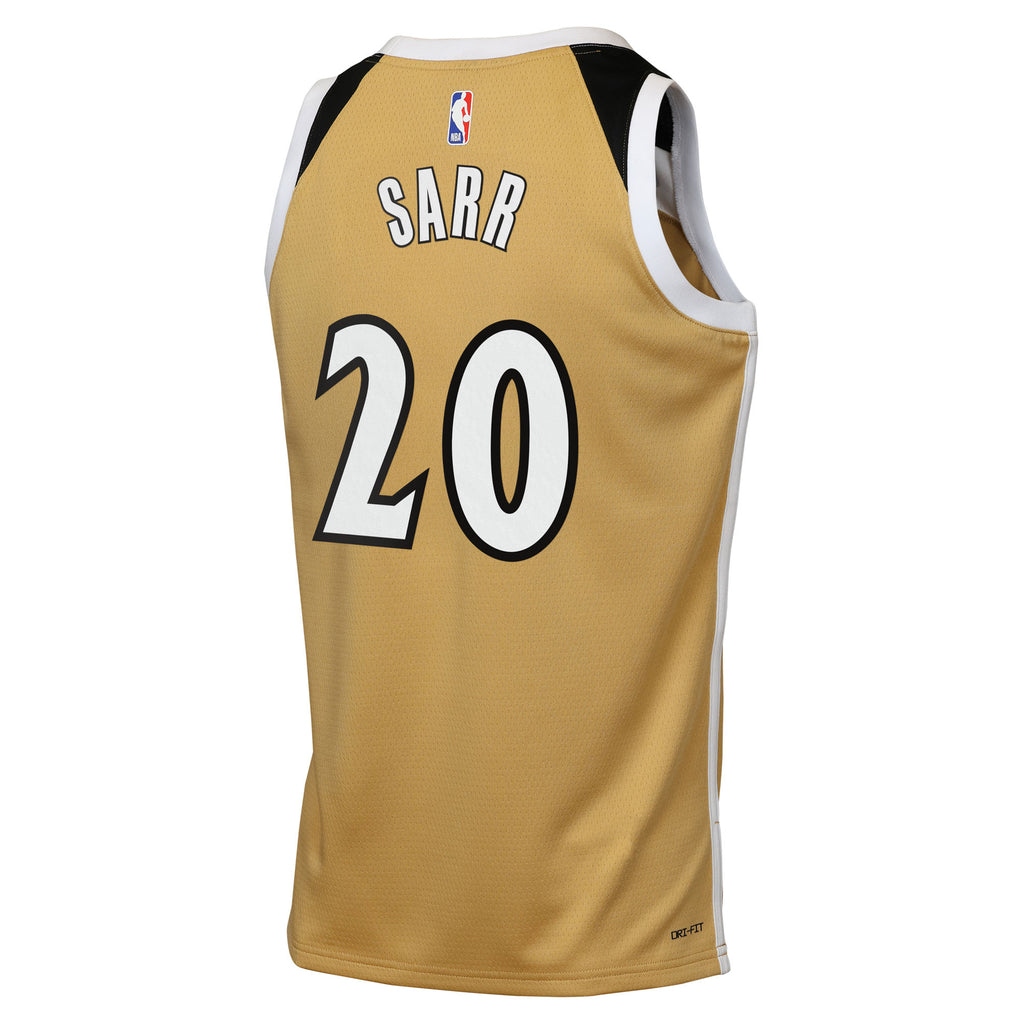 Washington Wizards Nike 2025/26 City Edition Swingman Jersey - Tan - Alex Sarr - Youth NBA Team Jersey Basketball Fan Apparel