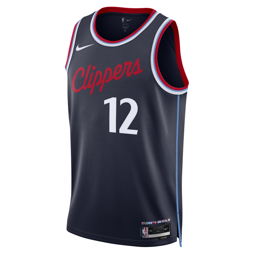Los Angeles Clippers Nike Replica Icon Edition Swingman Jersey - Navy - Nick Martinelli - Youth NBA Team Jersey Basketball Fan Apparel